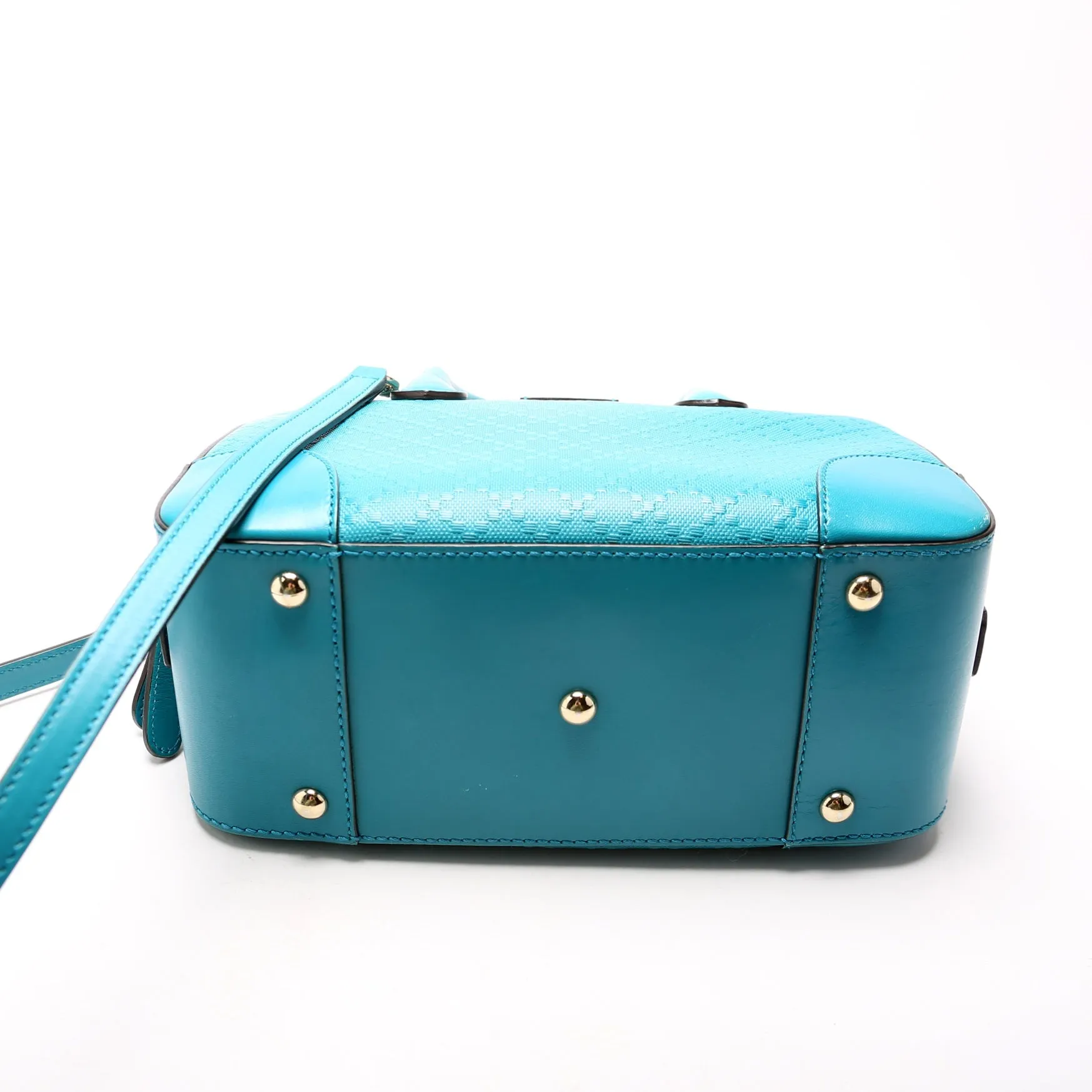 354224 Diamante Satchel Teal