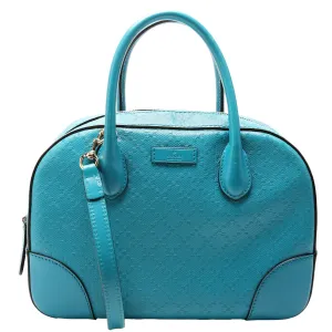 354224 Diamante Satchel Teal