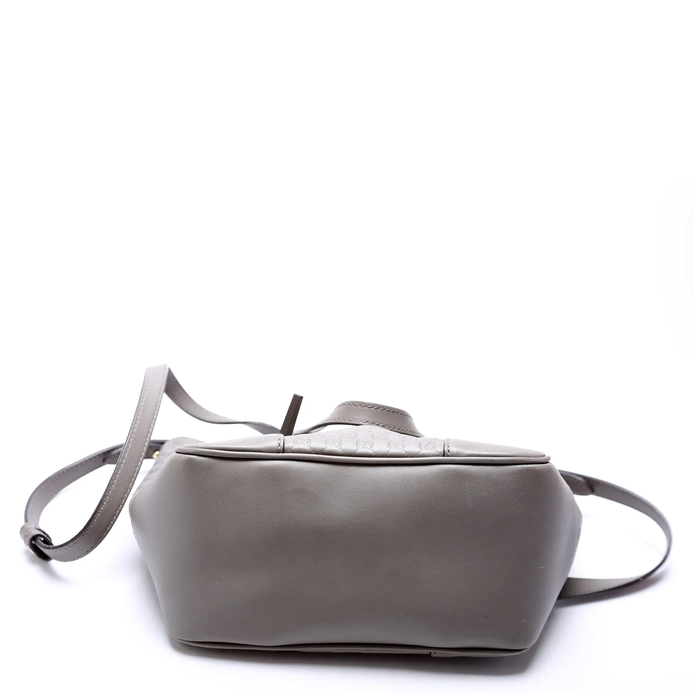 449241 Micro Guccissima Bree Small Tote Grey