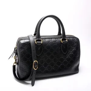 453573 Guccissma Boston Black