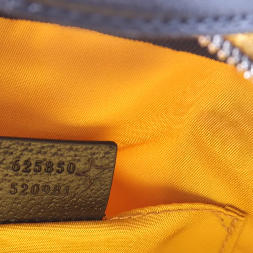 625850 GG Nylon Off The Grid Shoulder Bag Yellow