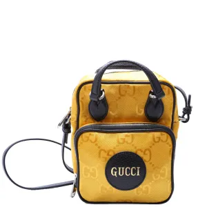 625850 GG Nylon Off The Grid Shoulder Bag Yellow