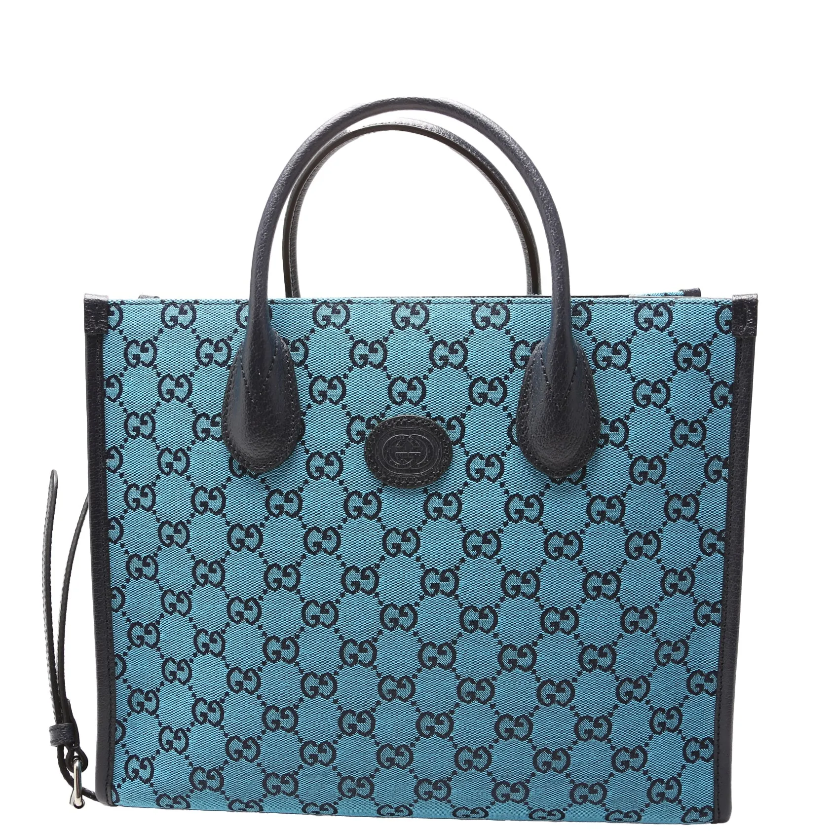 659983 GG Canvas Interlocking GG Small Tote
