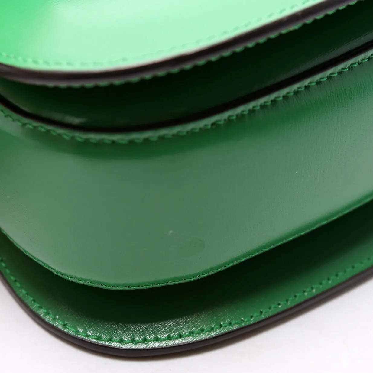 686864 1947 Bamboo Mini Top Handle Bag Green