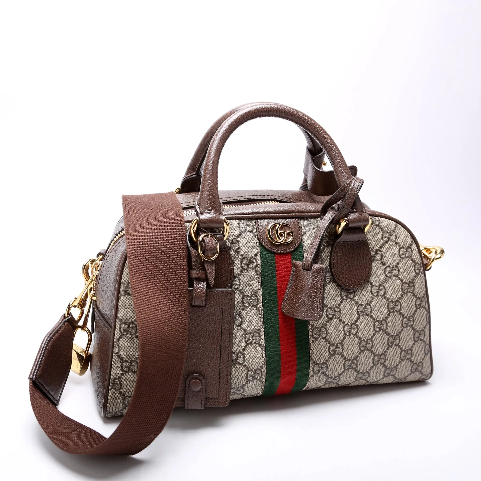 724575 Ophidia Savoy Top Handle Brown