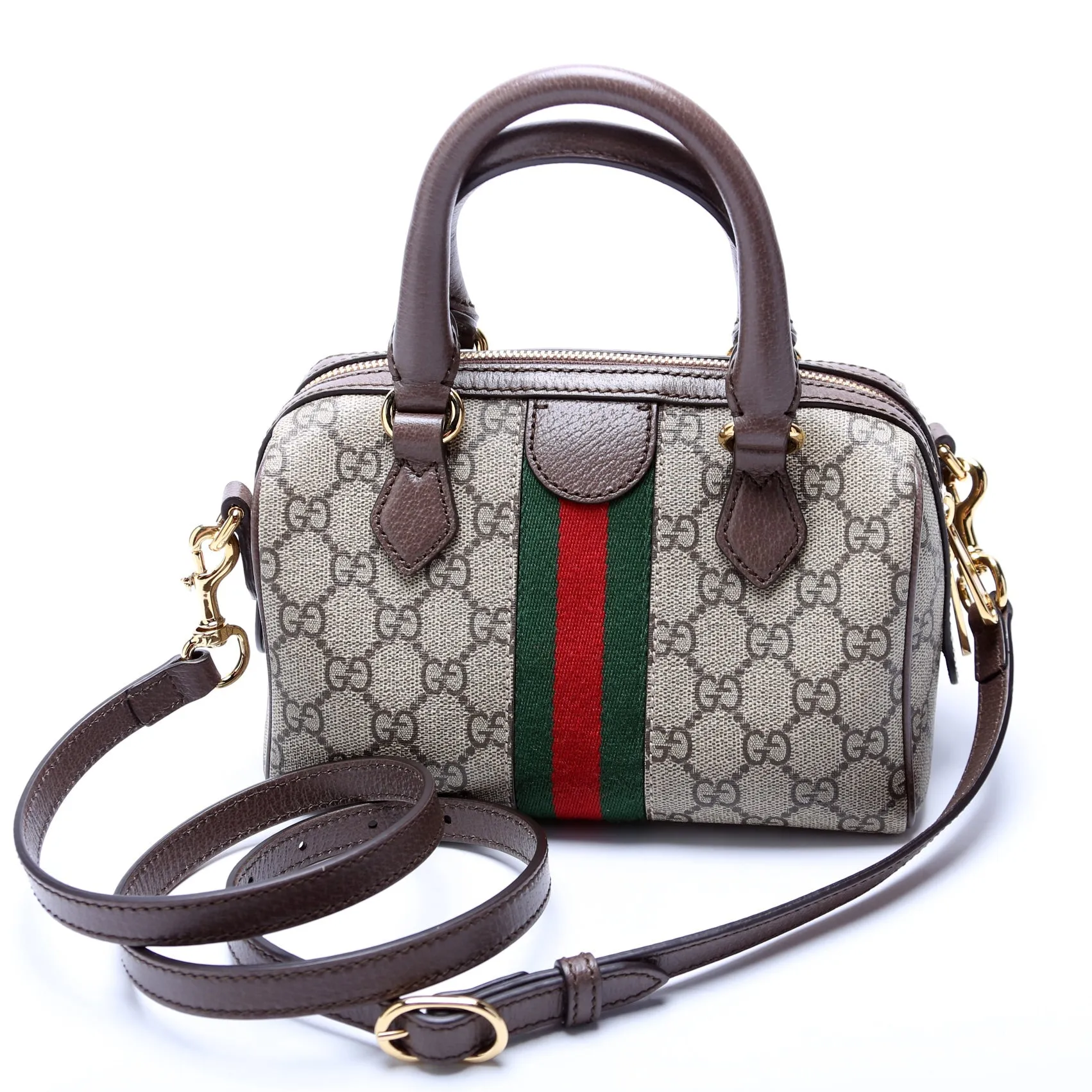 772053 GG Ophidia Mini Top Handle Bag
