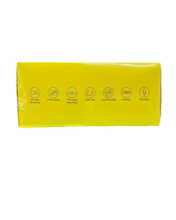 ANDOWL Vehicle Black Box DVR/Dual Lens