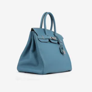Birkin 35 - Blue Jean