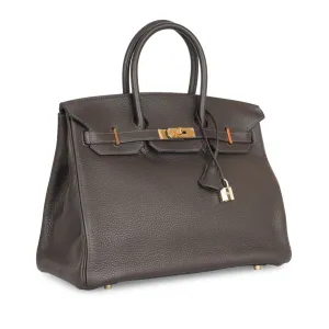Birkin 35 - Ebene Clemence GHW