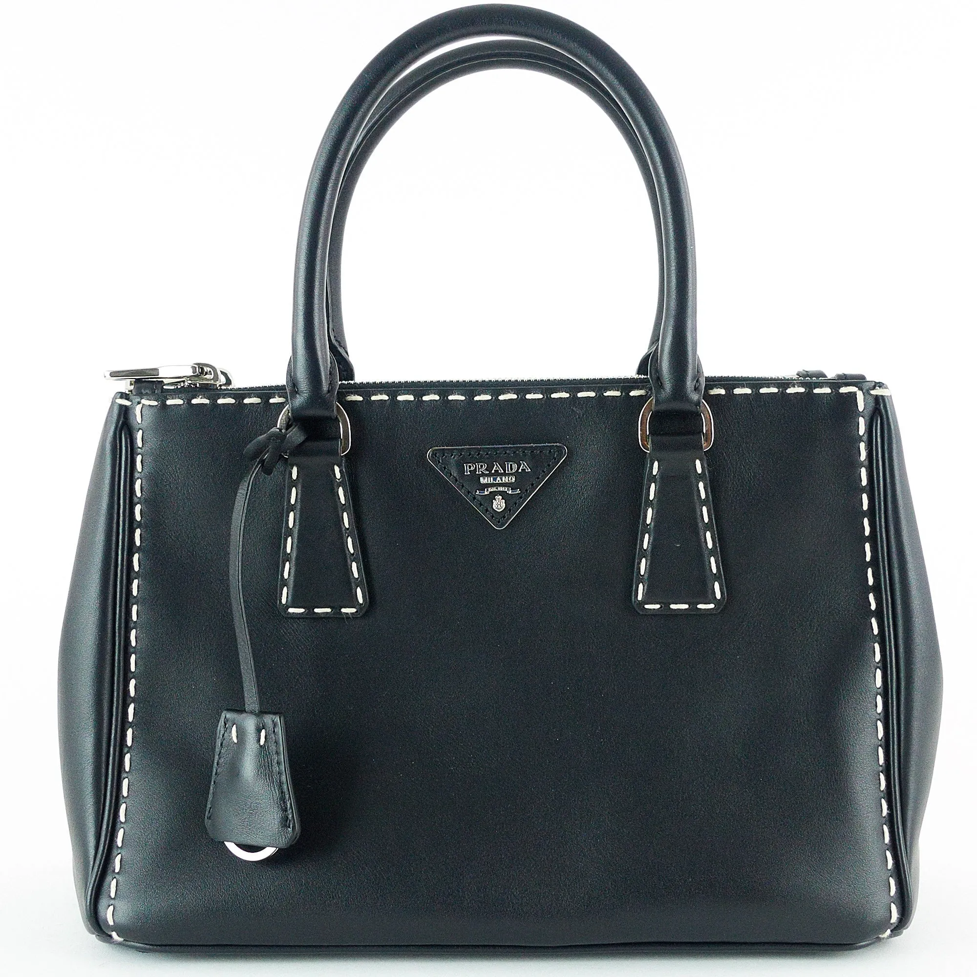 Calf Leather City Tote Bag