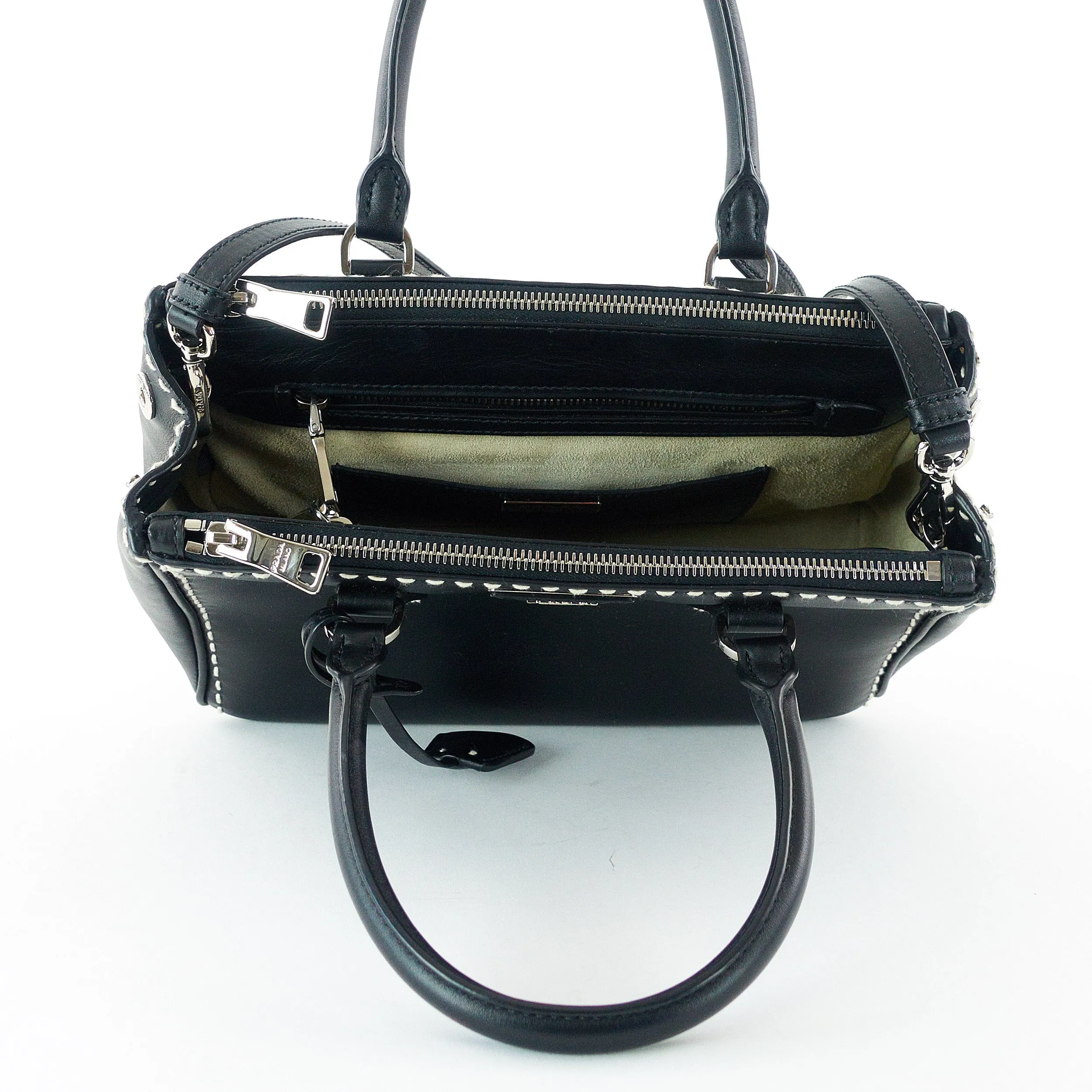 Calf Leather City Tote Bag