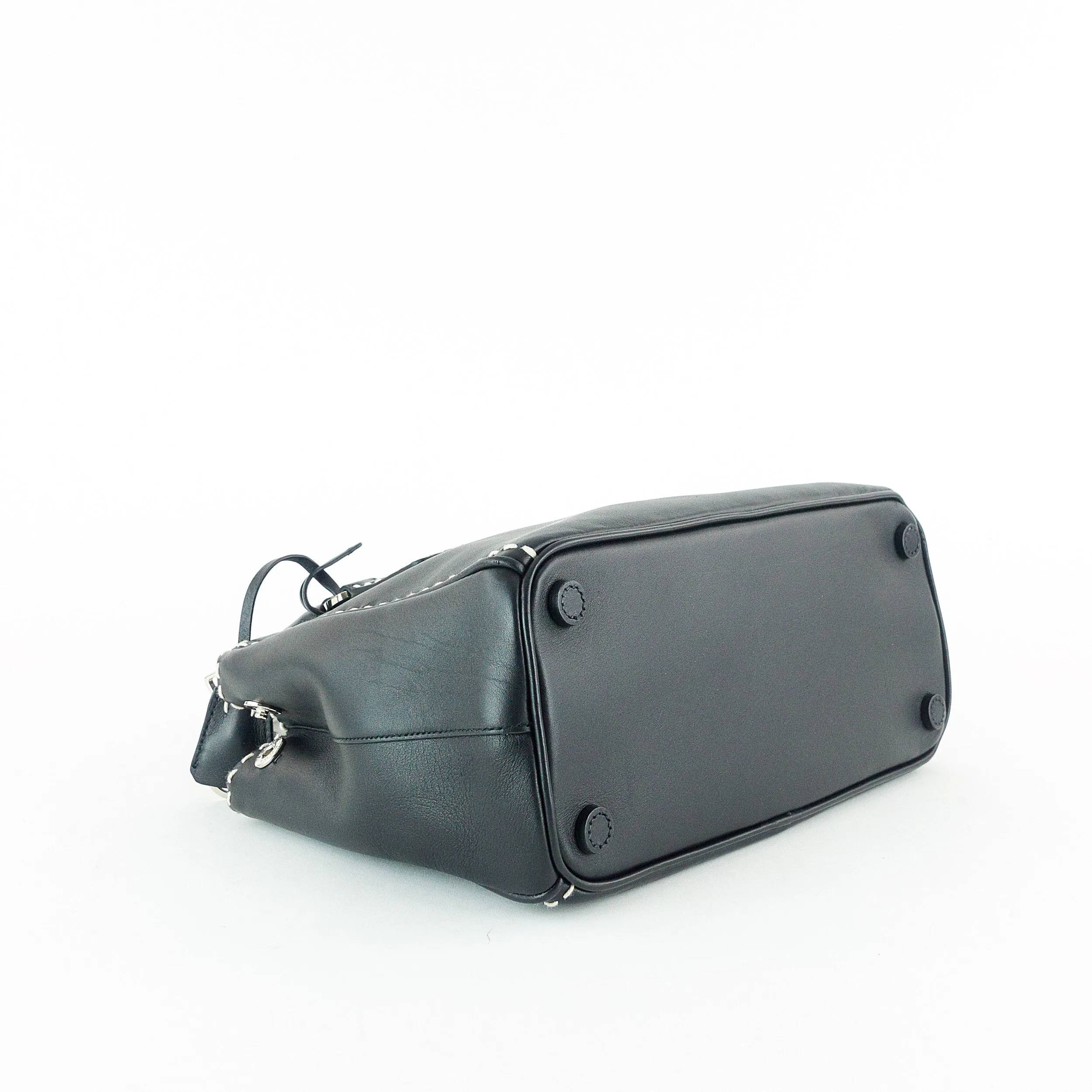 Calf Leather City Tote Bag