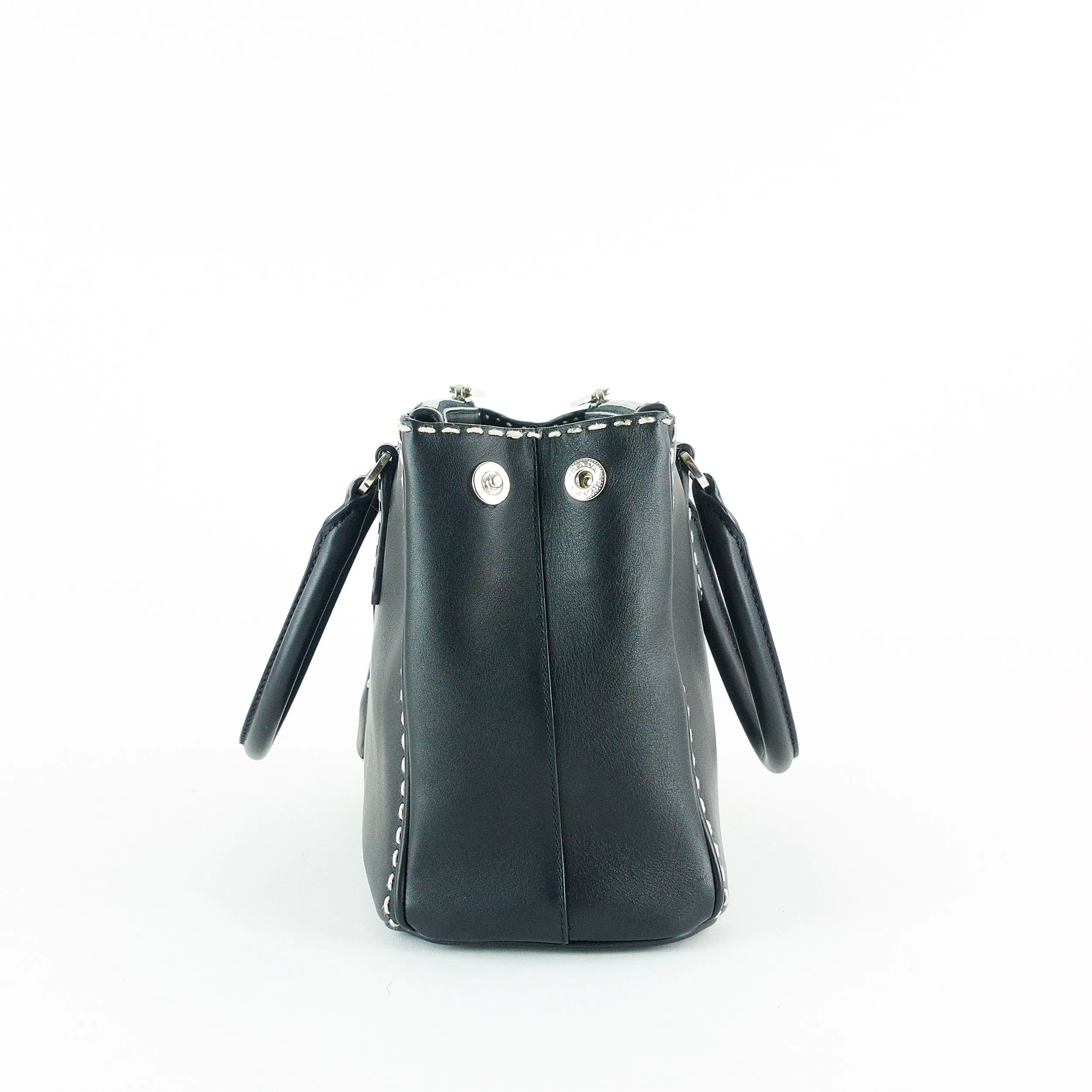 Calf Leather City Tote Bag