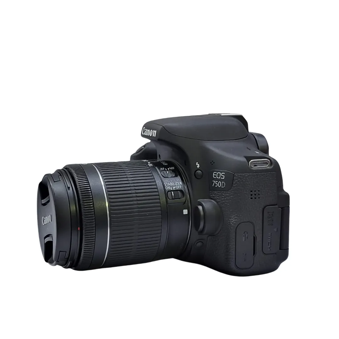 Canon EOS 750D 24.2MP DSLR Camera with 18-55mm Lens Kit