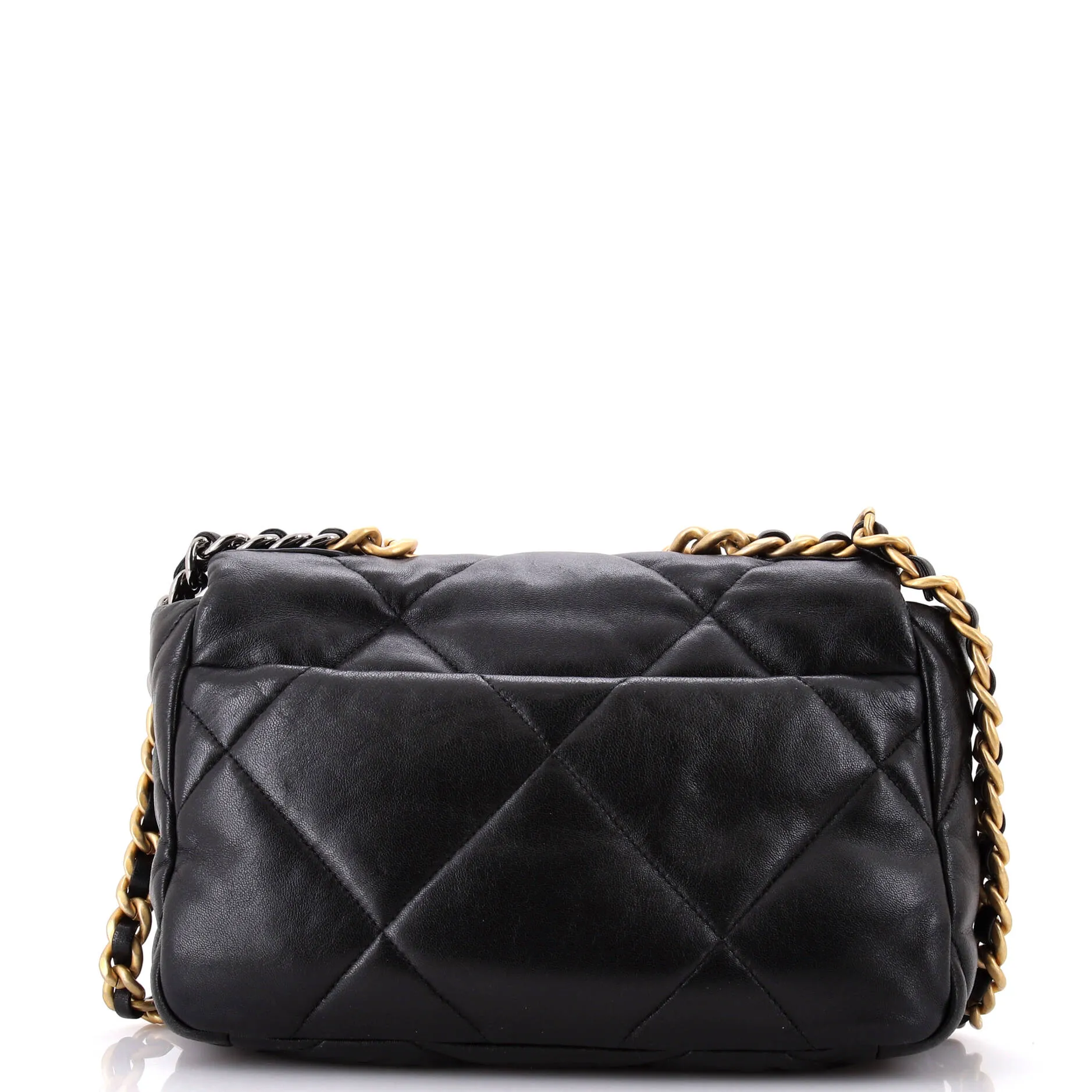 Chanel 19 Flap Bag Quilted Leather