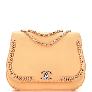 Chanel Braided Chic Flap Bag Calfskin