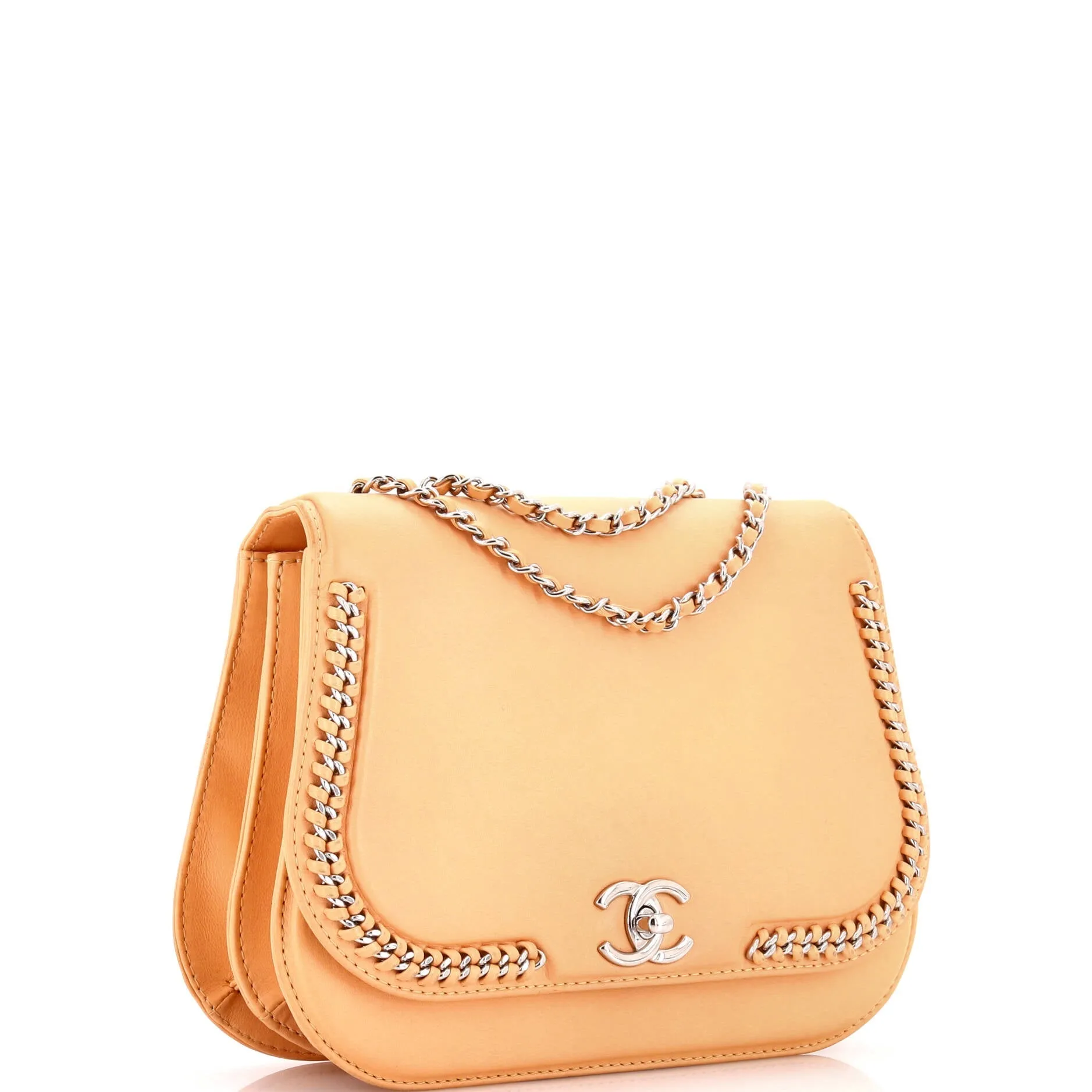 Chanel Braided Chic Flap Bag Calfskin