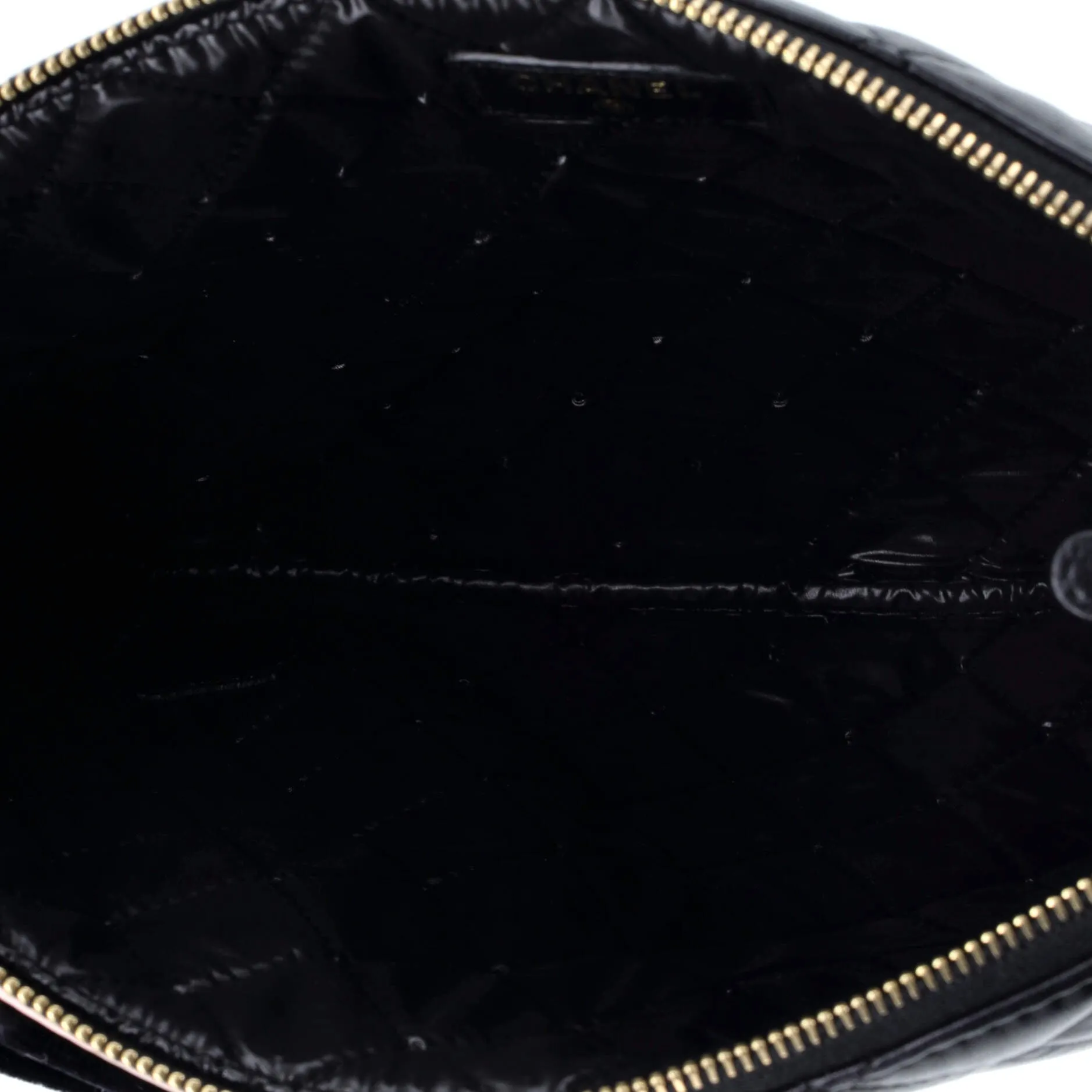 Chanel Camellia O Case Clutch Quilted