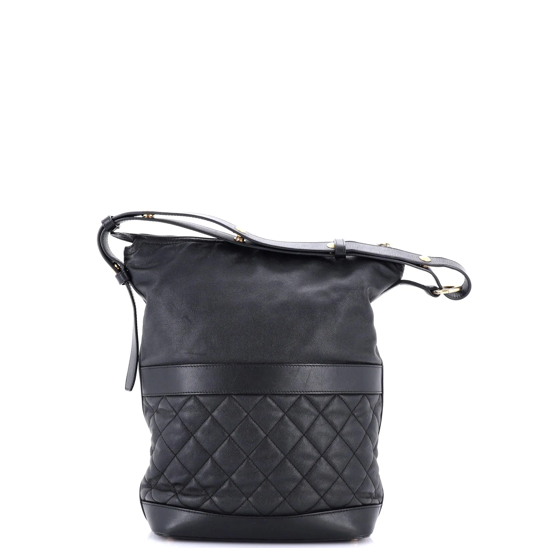 Chanel Casual Style Hobo Quilted Caviar