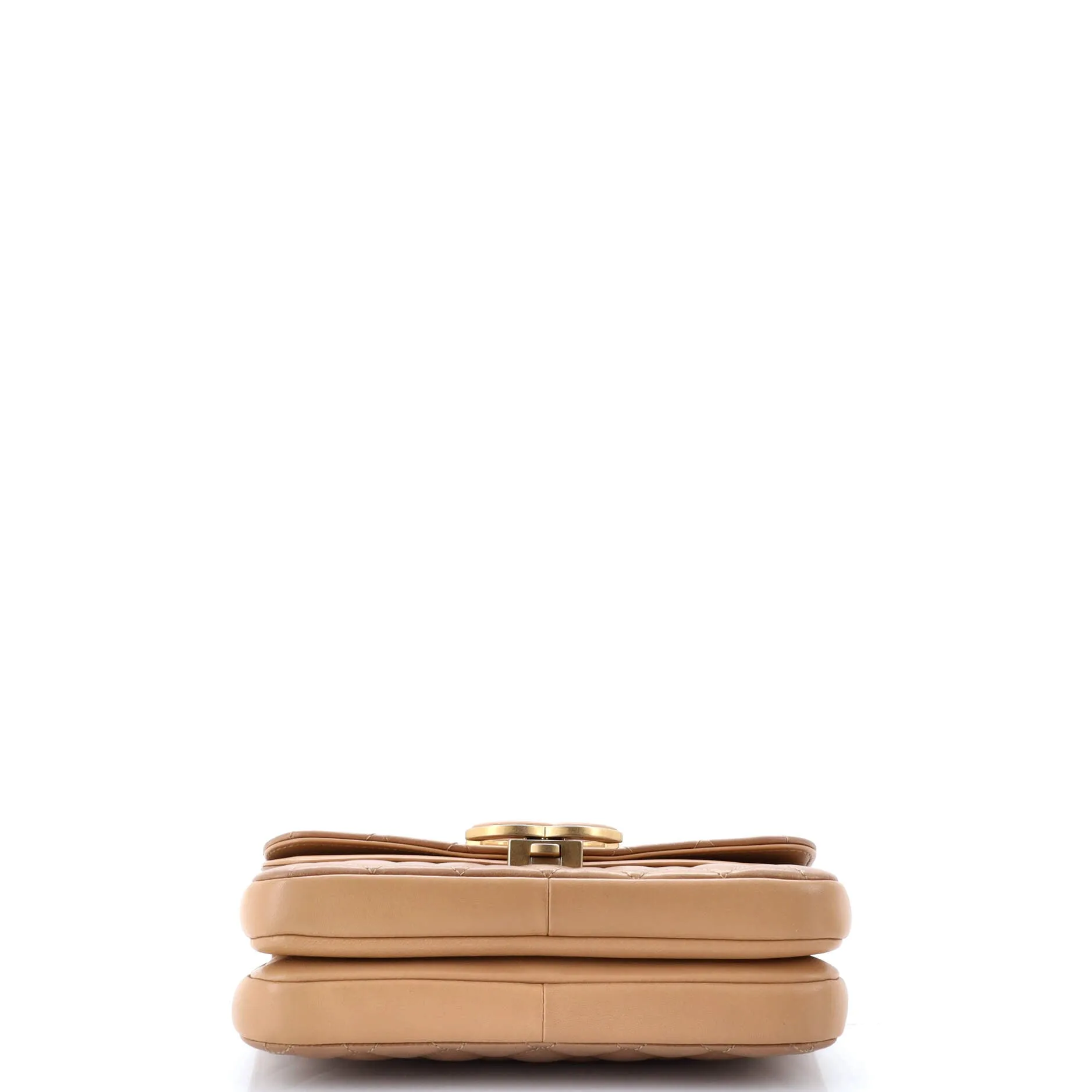 Chanel Cc Chic Double Flap Bag Quilted