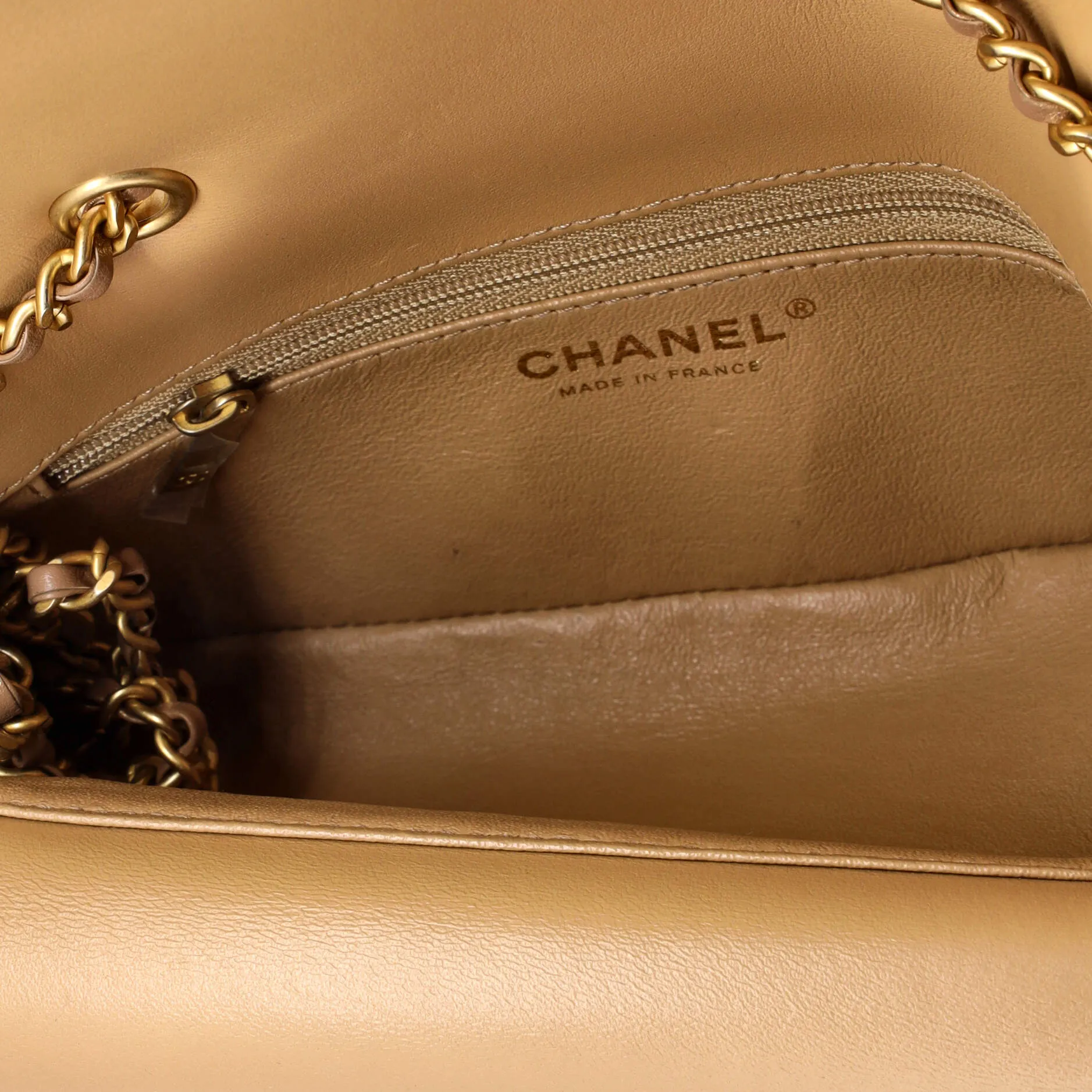 Chanel Cc Chic Double Flap Bag Quilted
