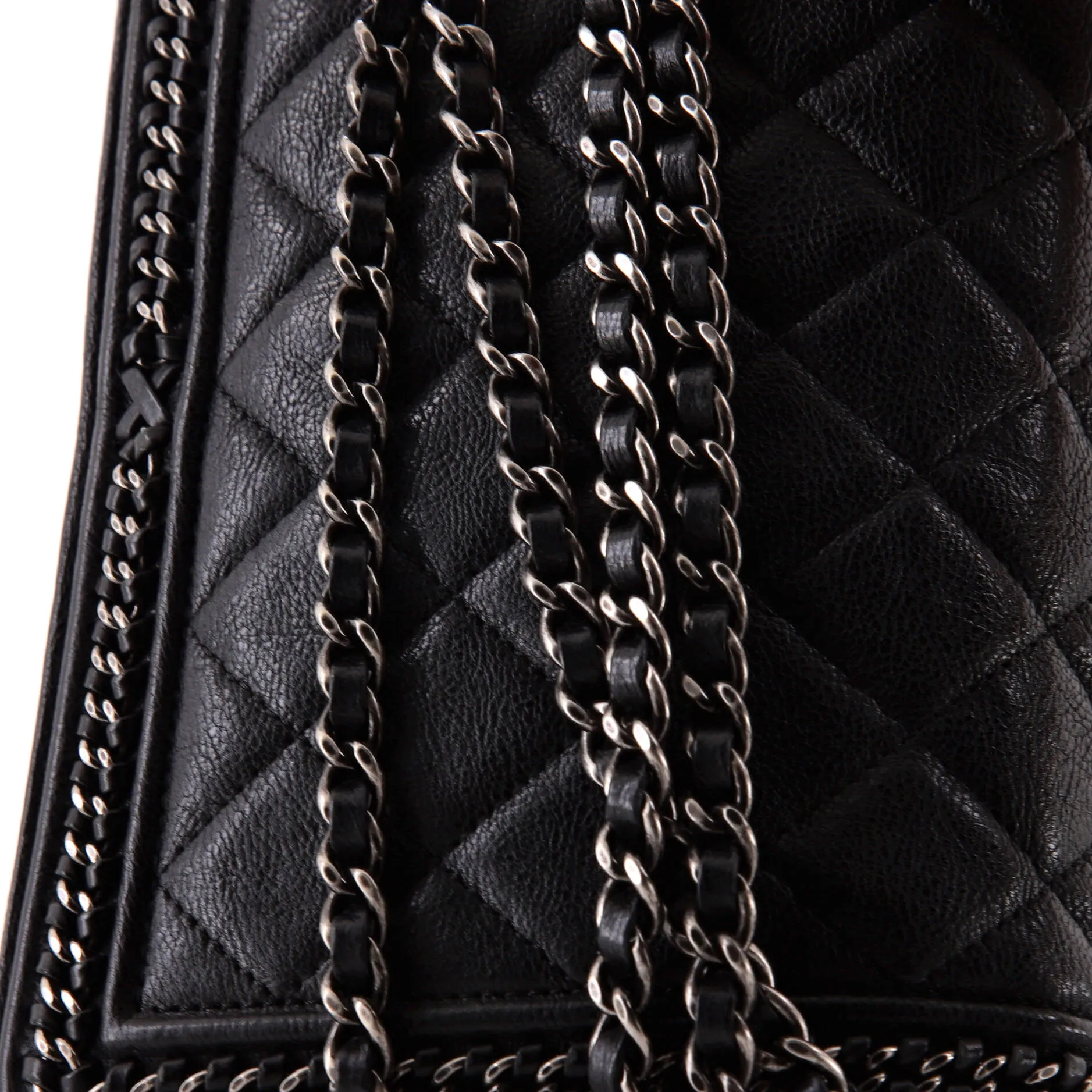 Chanel Chain Around Boy Wallet On