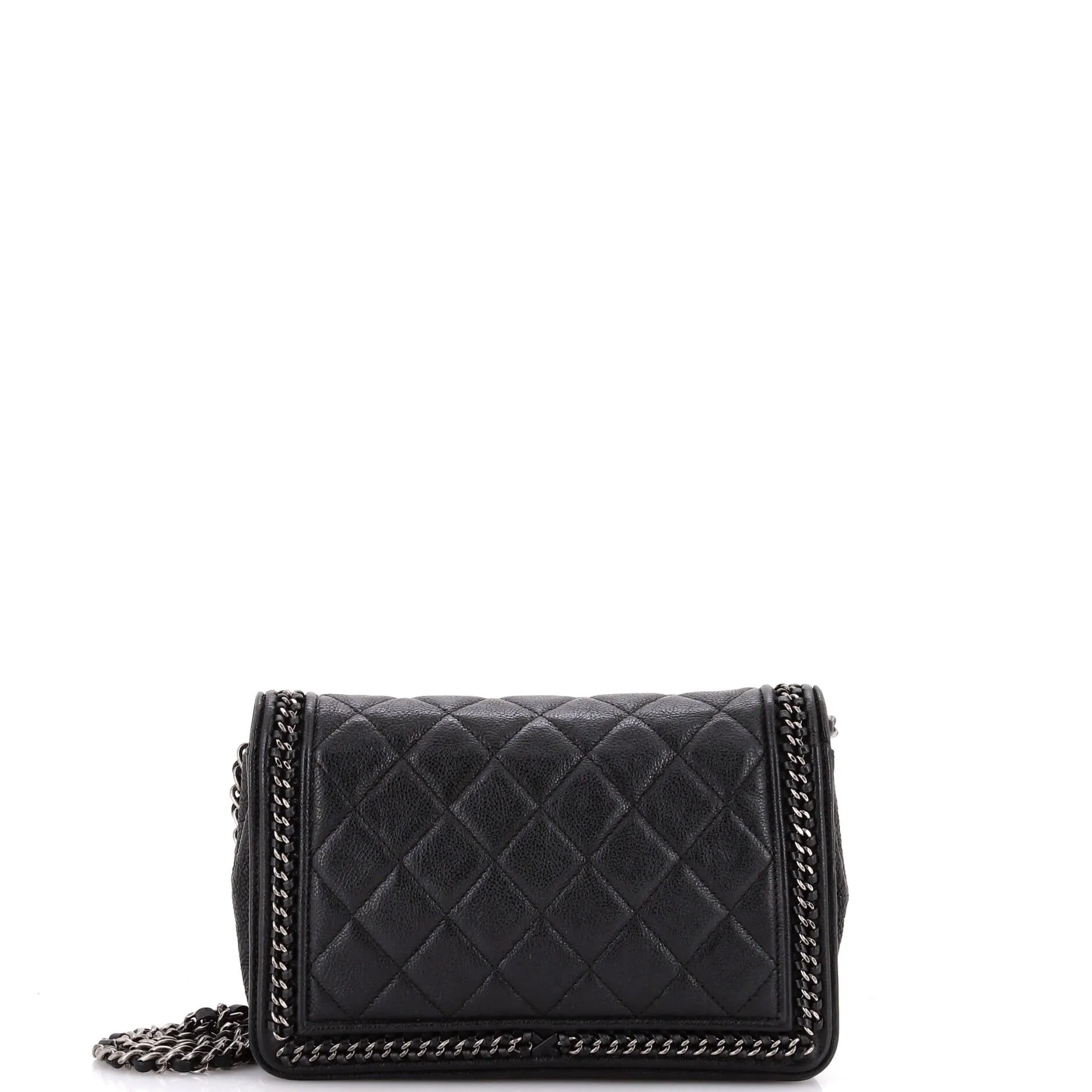 Chanel Chain Around Boy Wallet On