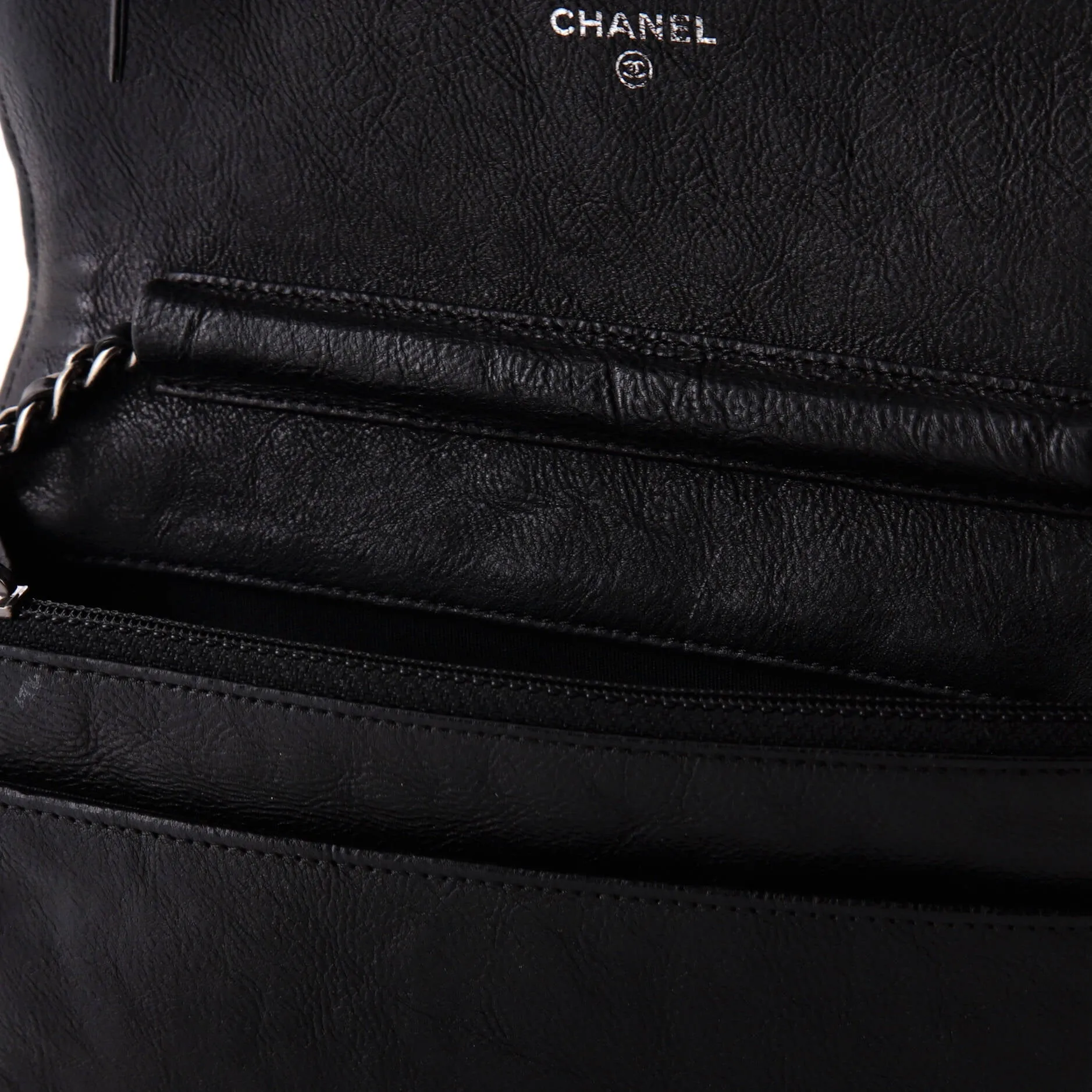 Chanel Chain Around Boy Wallet On