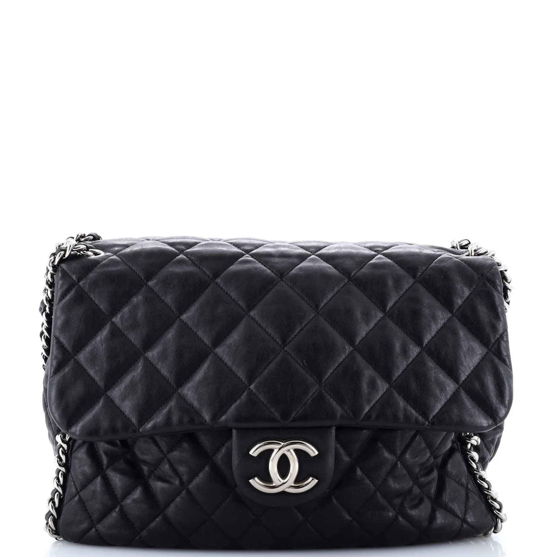 Chanel Chain Around Flap Bag Quilted