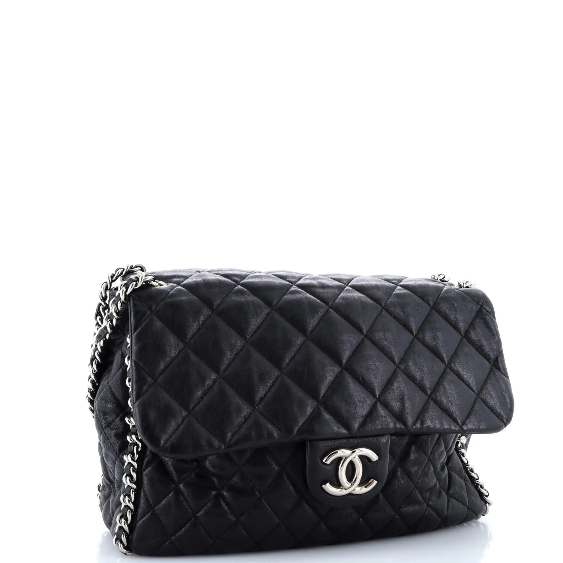 Chanel Chain Around Flap Bag Quilted