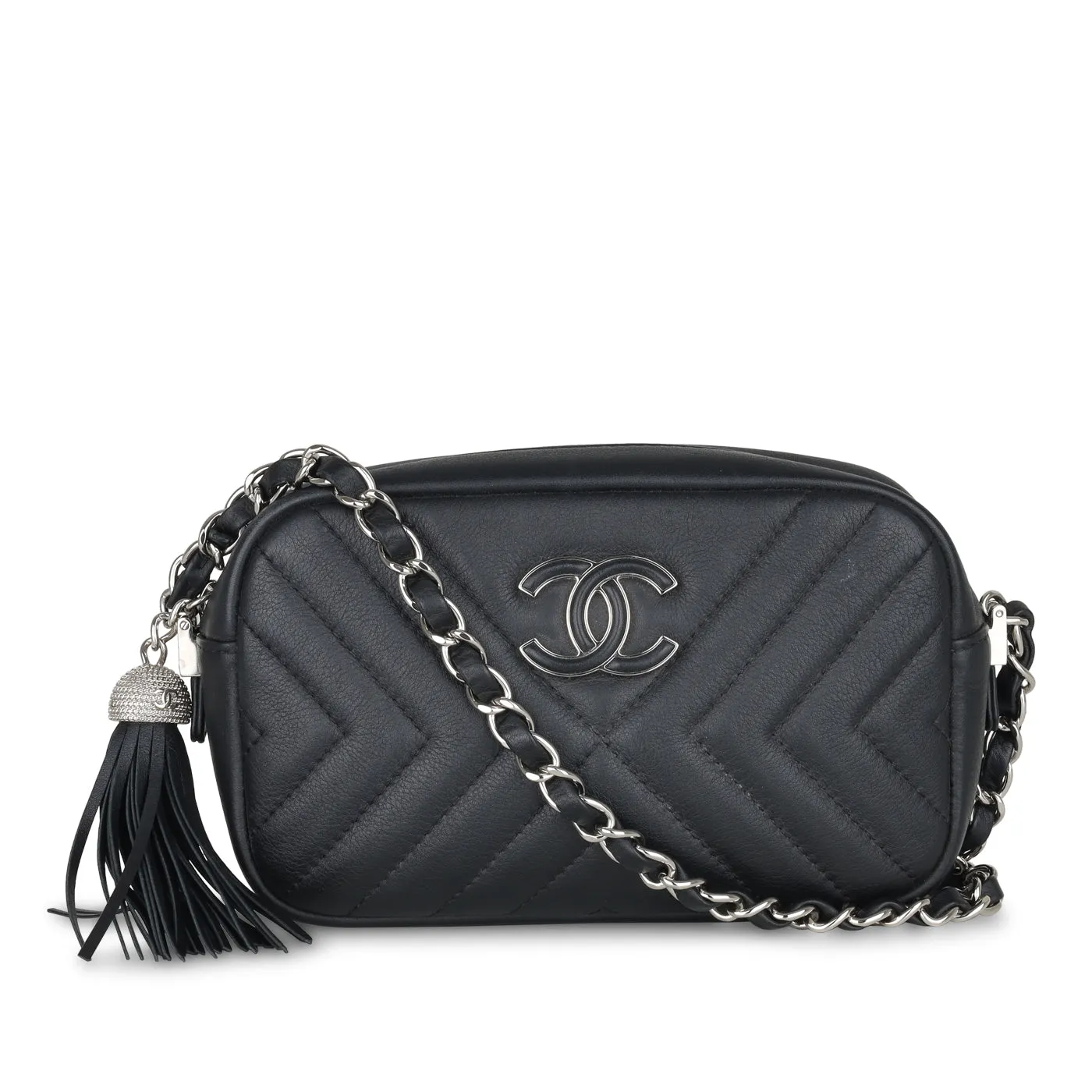 Chanel Chevron Camera Bag