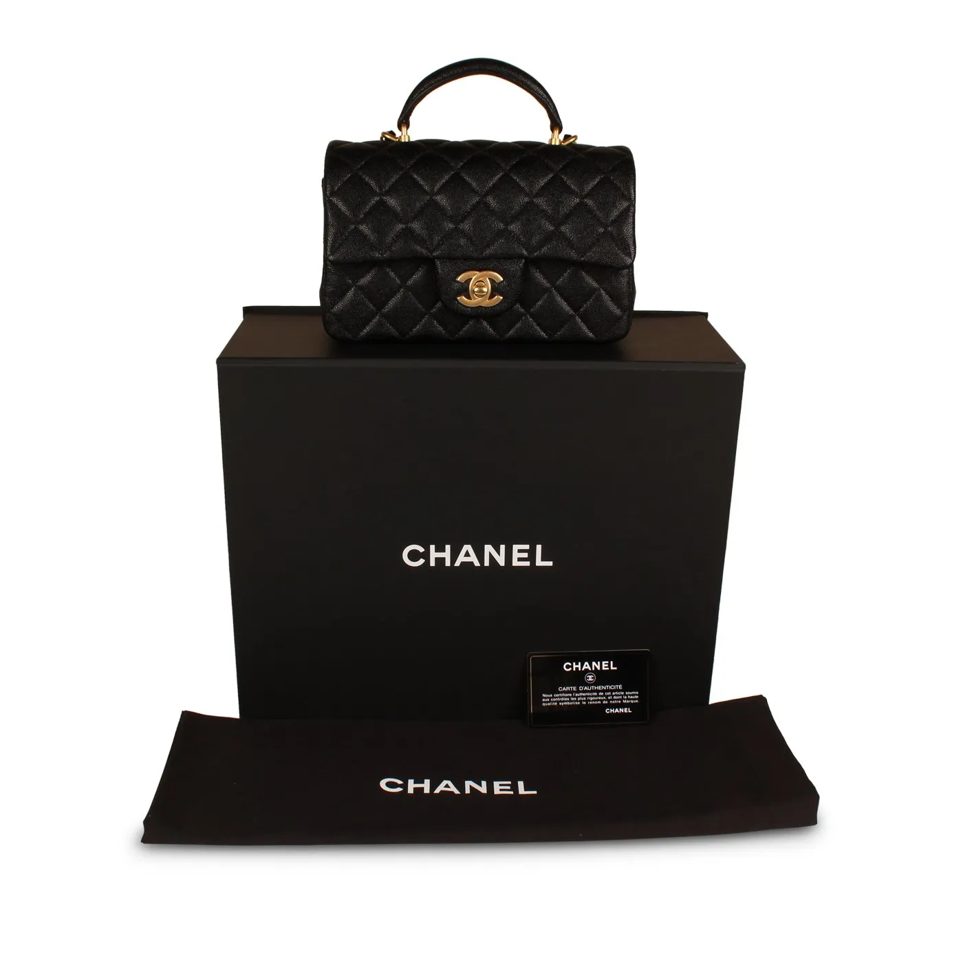 Chanel Classic Flap Bag - Mini Rectangular Top Handle