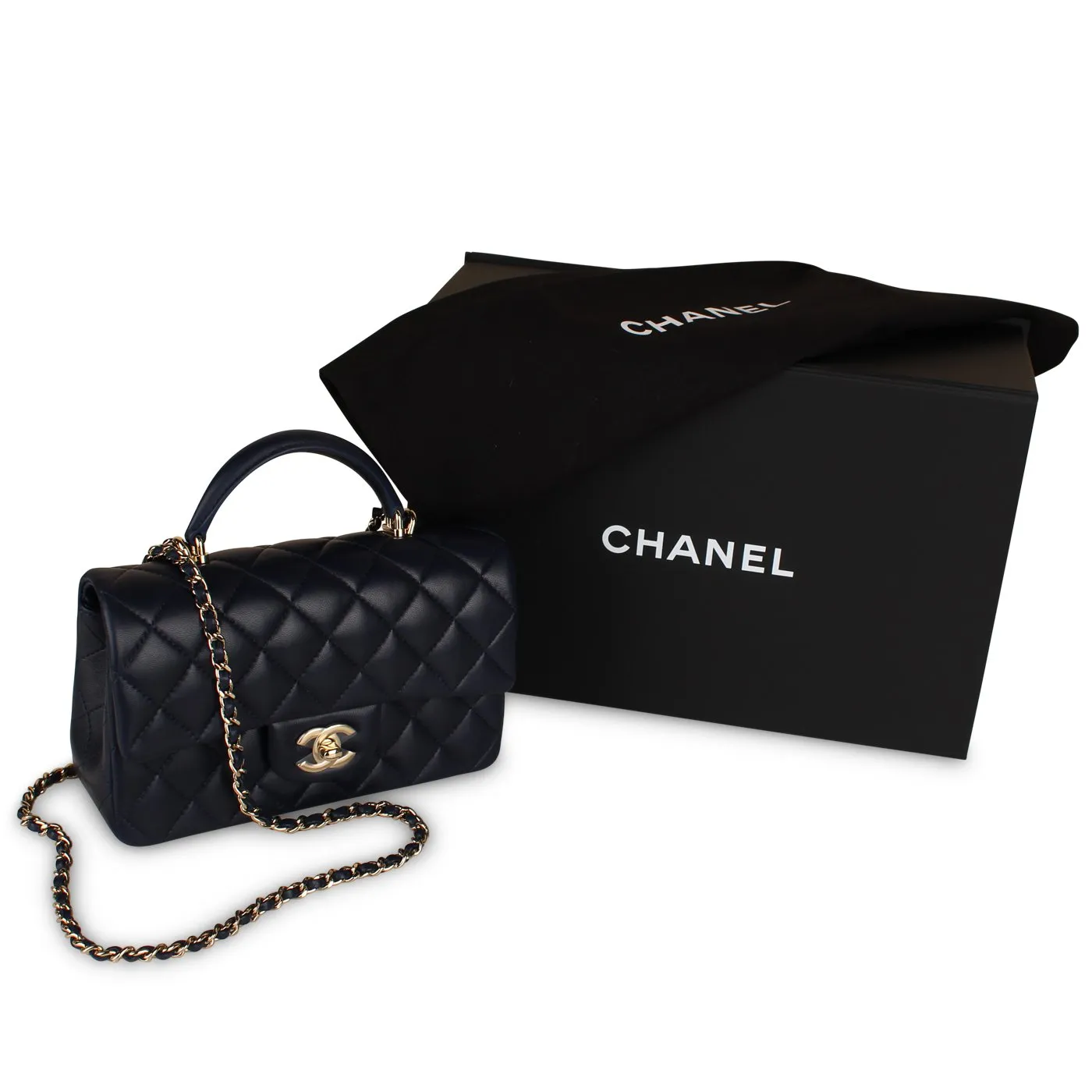 Chanel Classic Flap Bag - Mini Rectangular Top Handle
