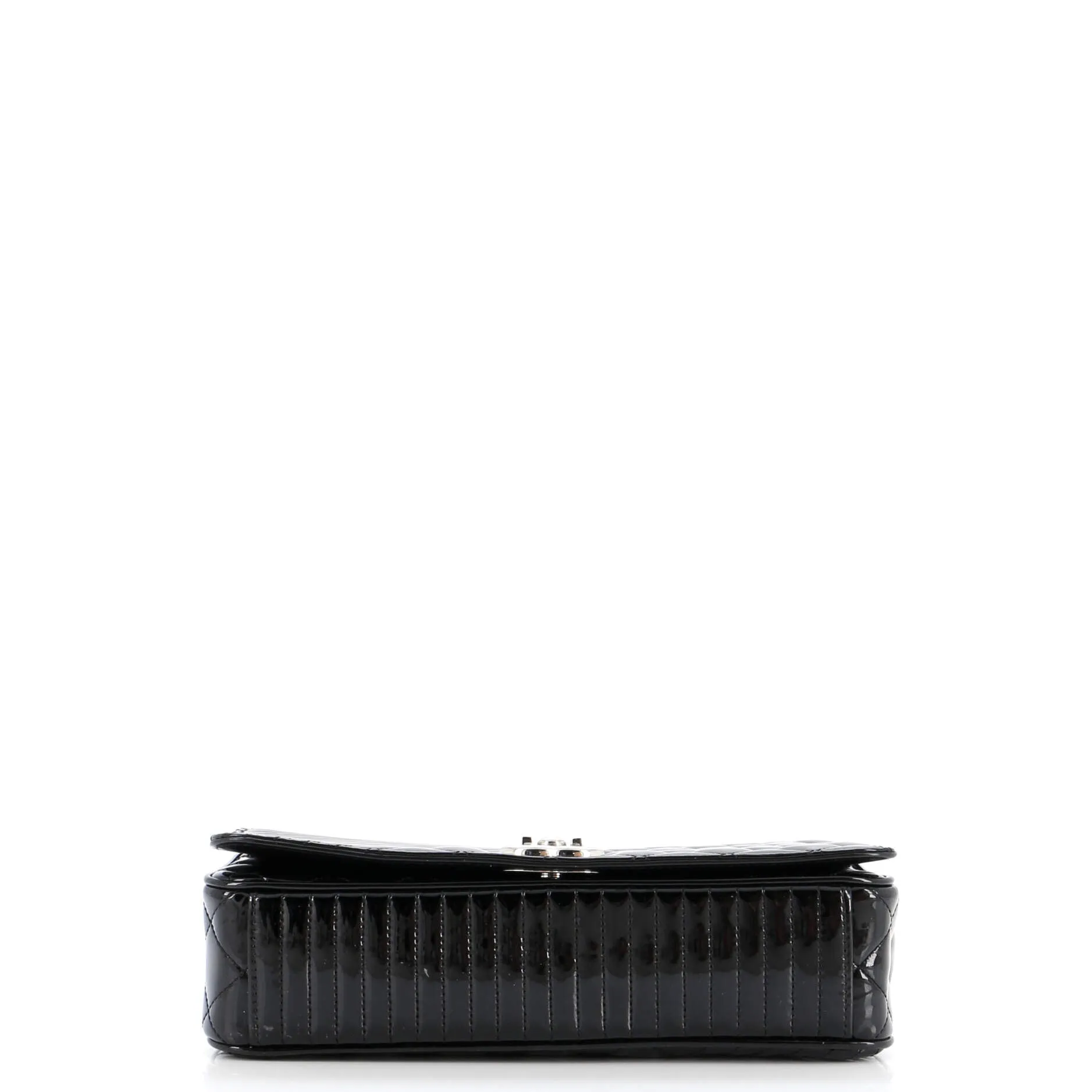 Chanel Coco Boy Flap Bag Quilted Patent
