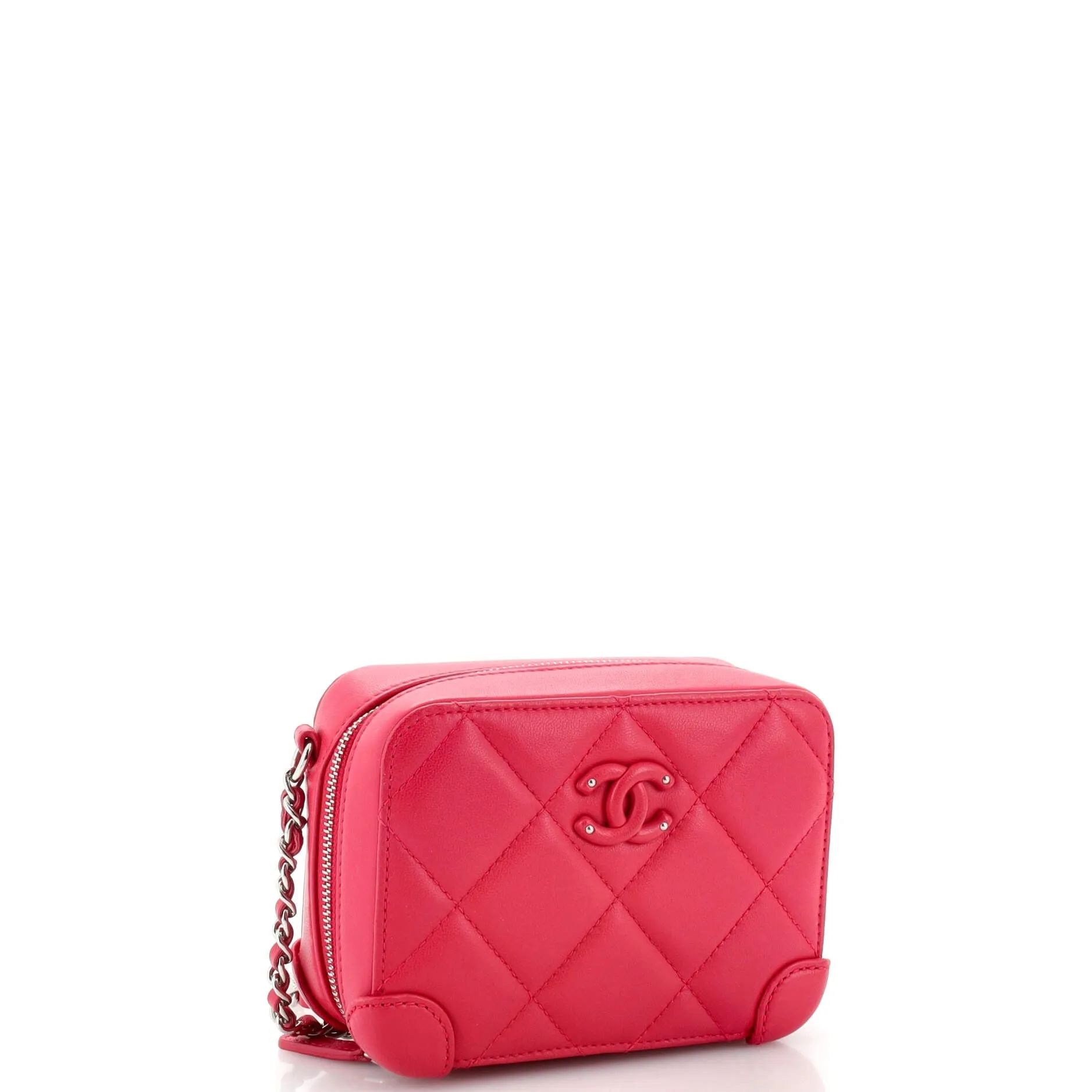 Chanel Covered Cc Camera Bag Quilted