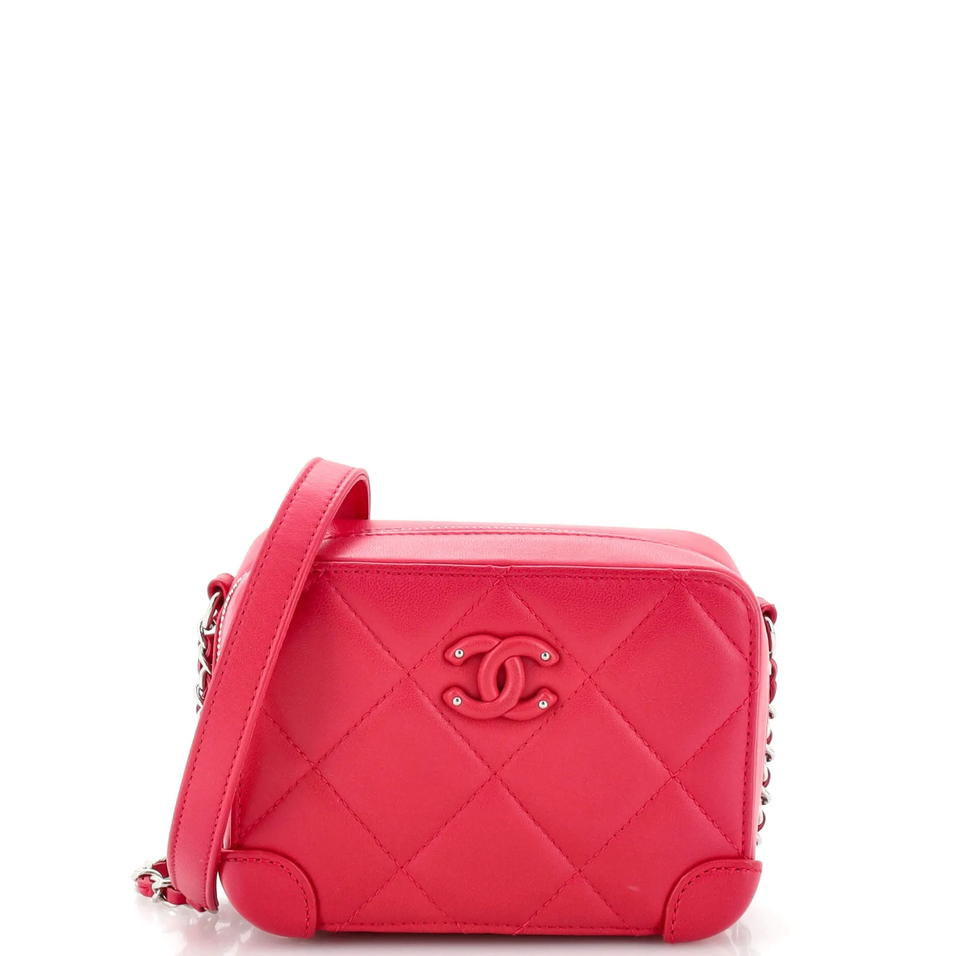 Chanel Covered Cc Camera Bag Quilted