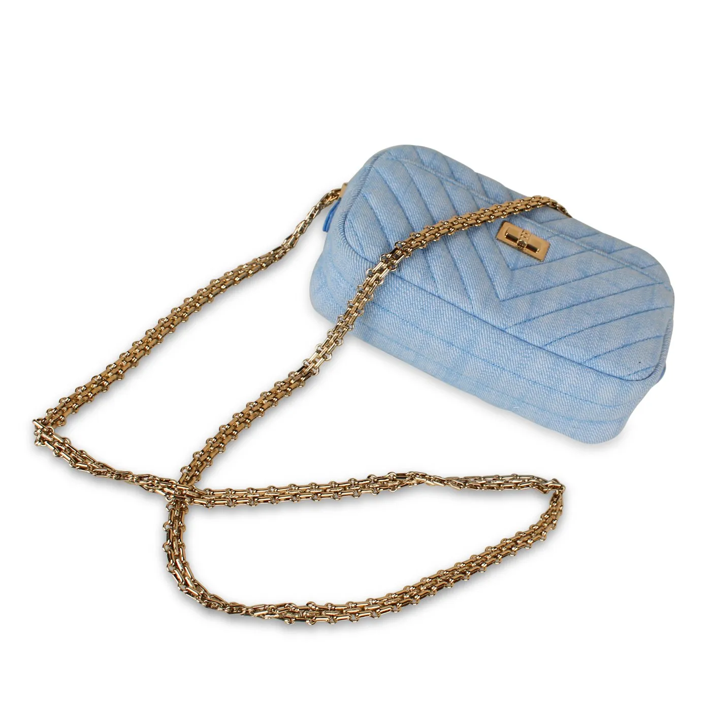 Chanel Denim 2.55 Reissue Camera Bag