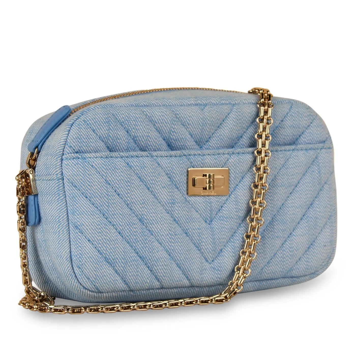 Chanel Denim 2.55 Reissue Camera Bag