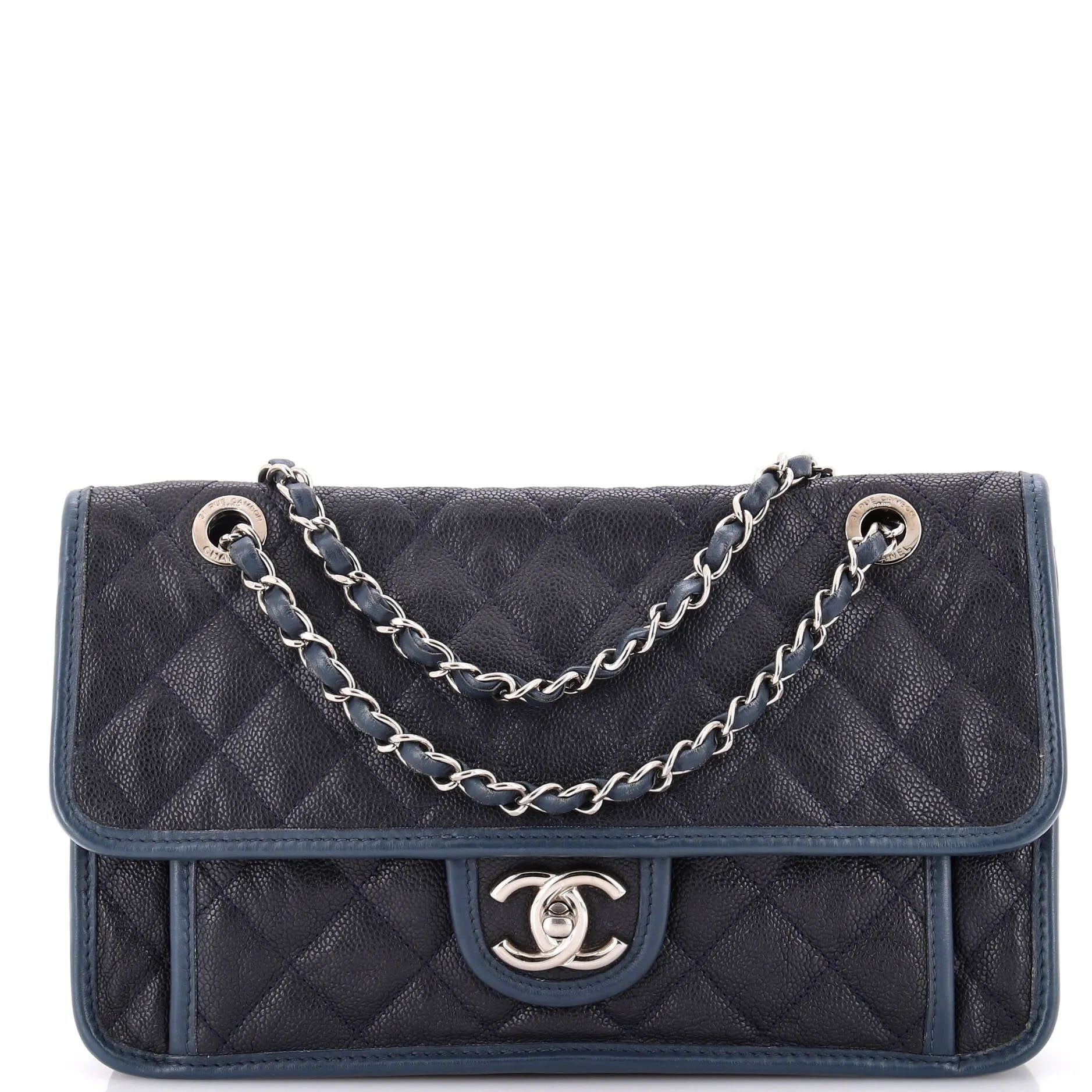 Chanel French Riviera Flap Bag Quilted