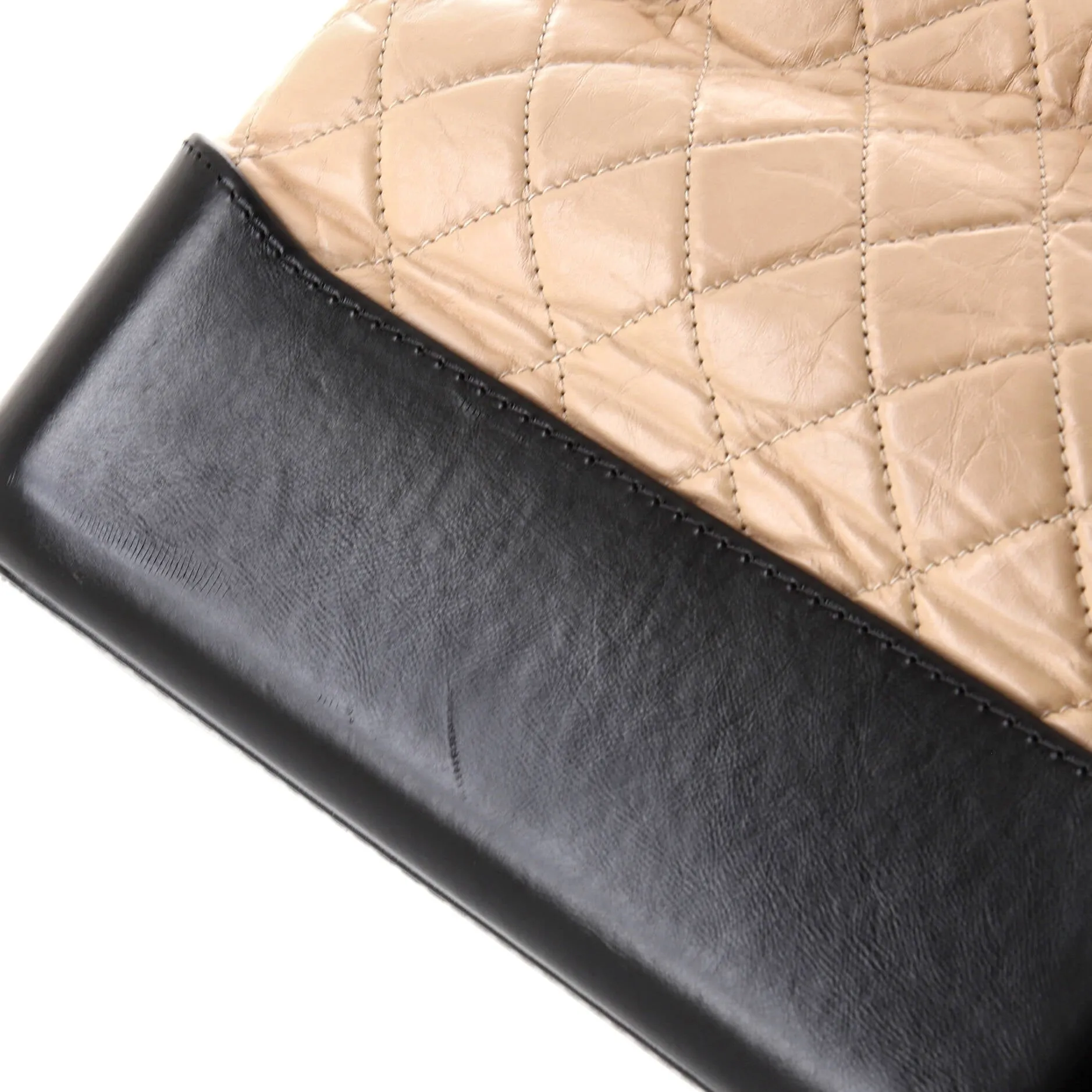 Chanel Gabrielle Hobo Quilted Aged
