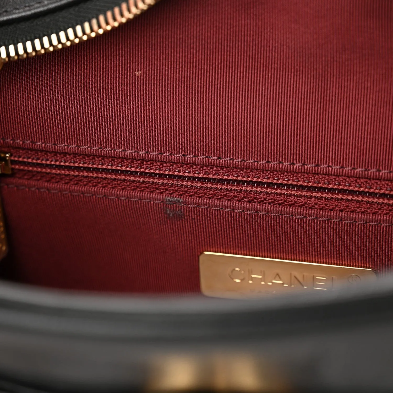 Chanel Goatskin Quilted 19 Camera Case