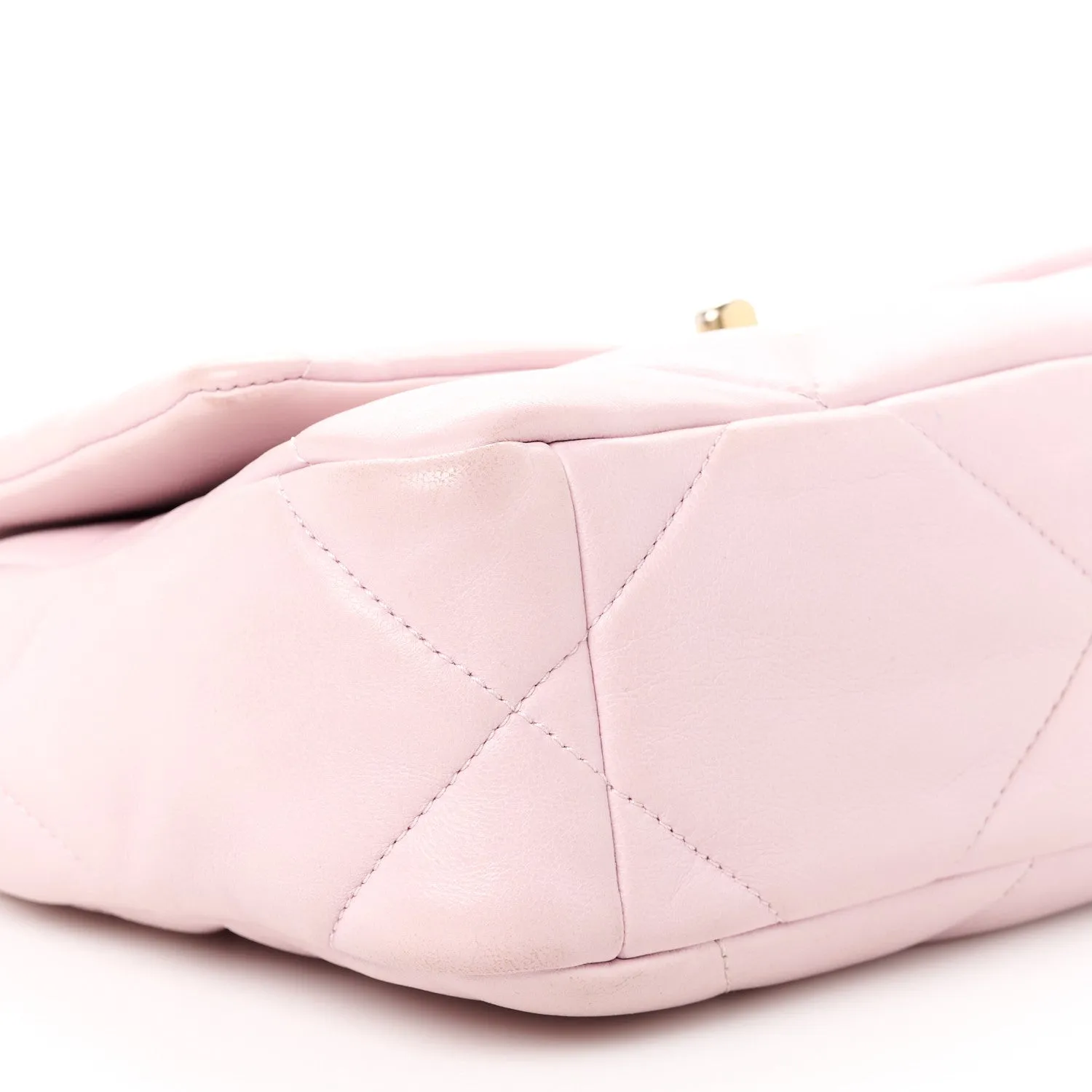 Chanel Goatskin Quilted Medium 19 Flap
