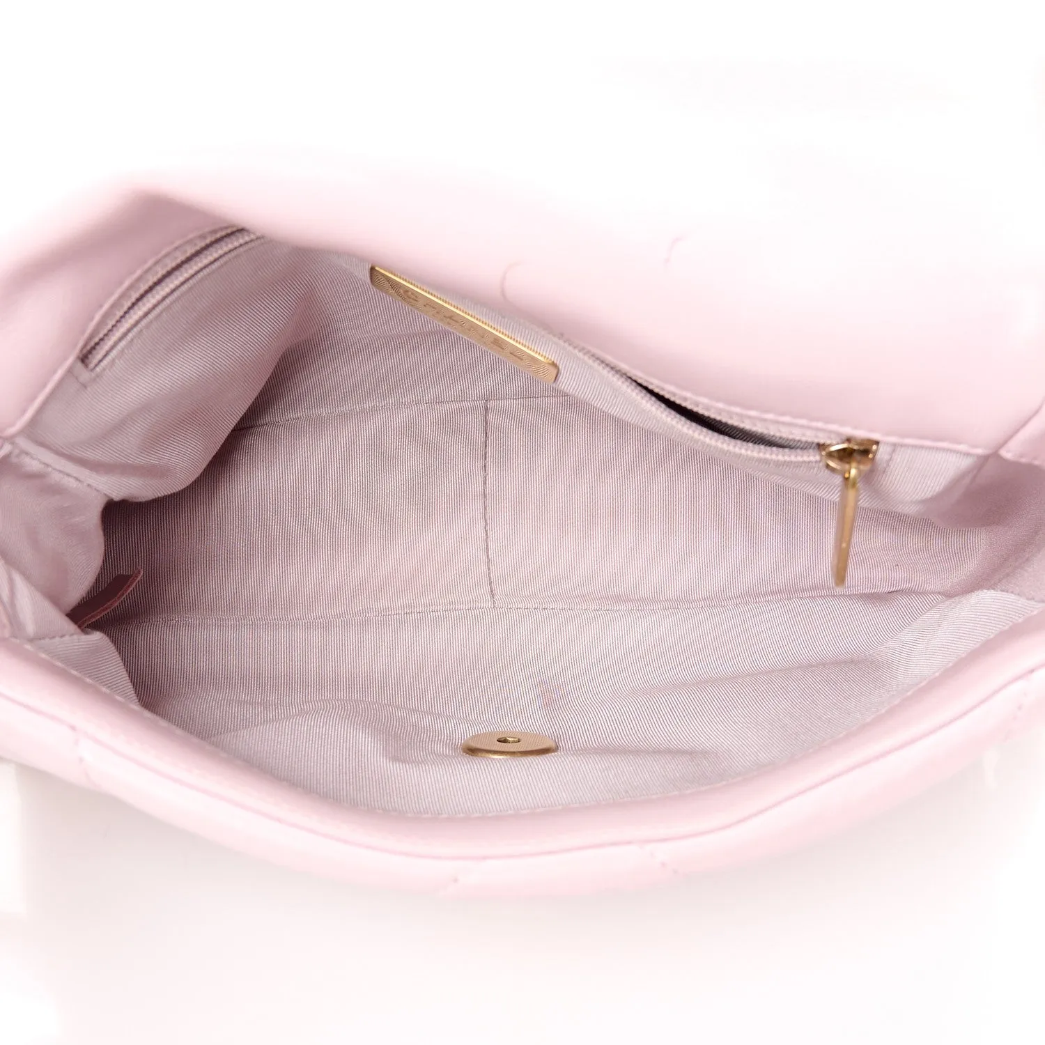 Chanel Goatskin Quilted Medium 19 Flap