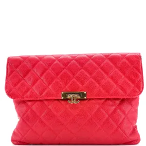 Chanel Golden Class O Case Clutch