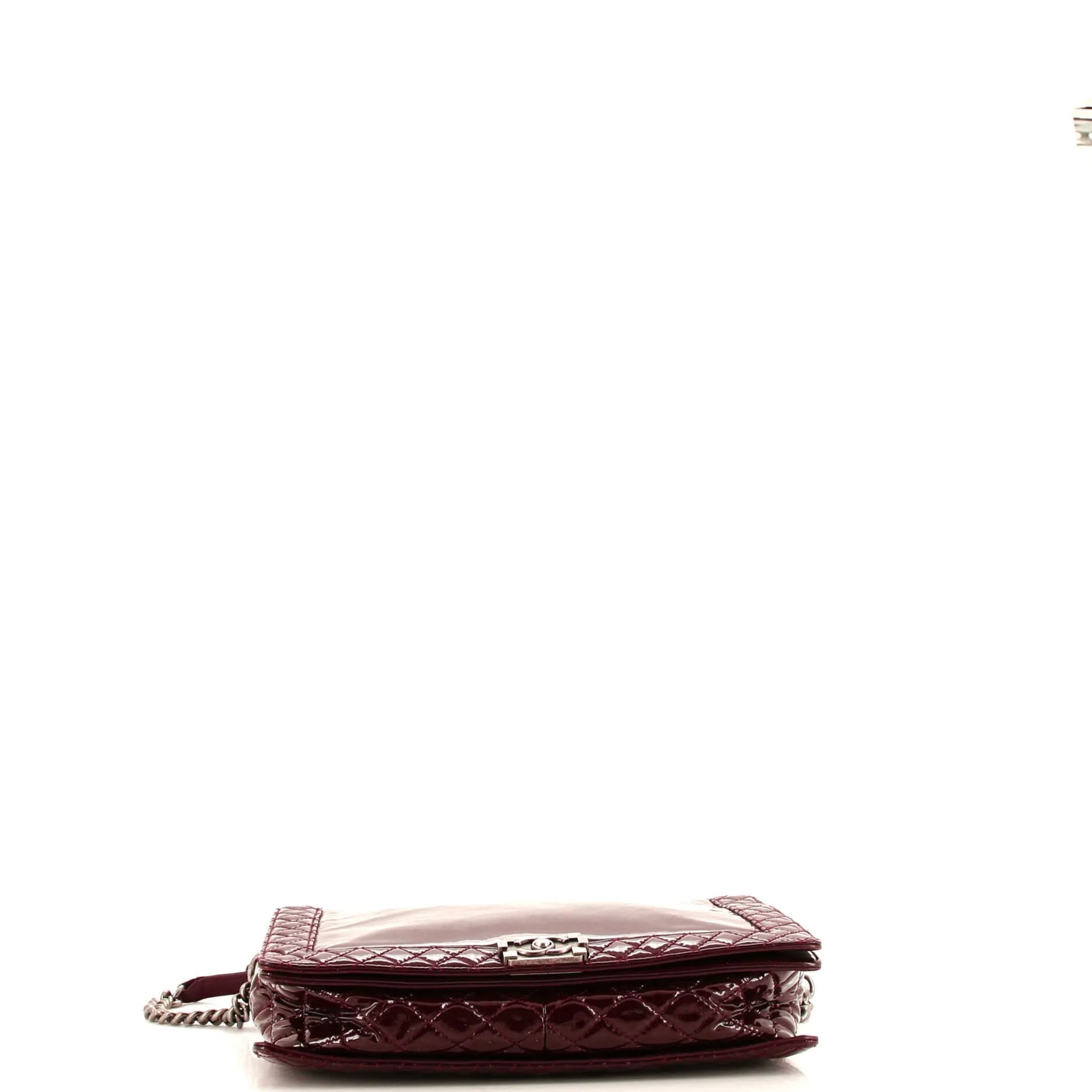 Chanel Reverso Boy Flap Bag Patent Large