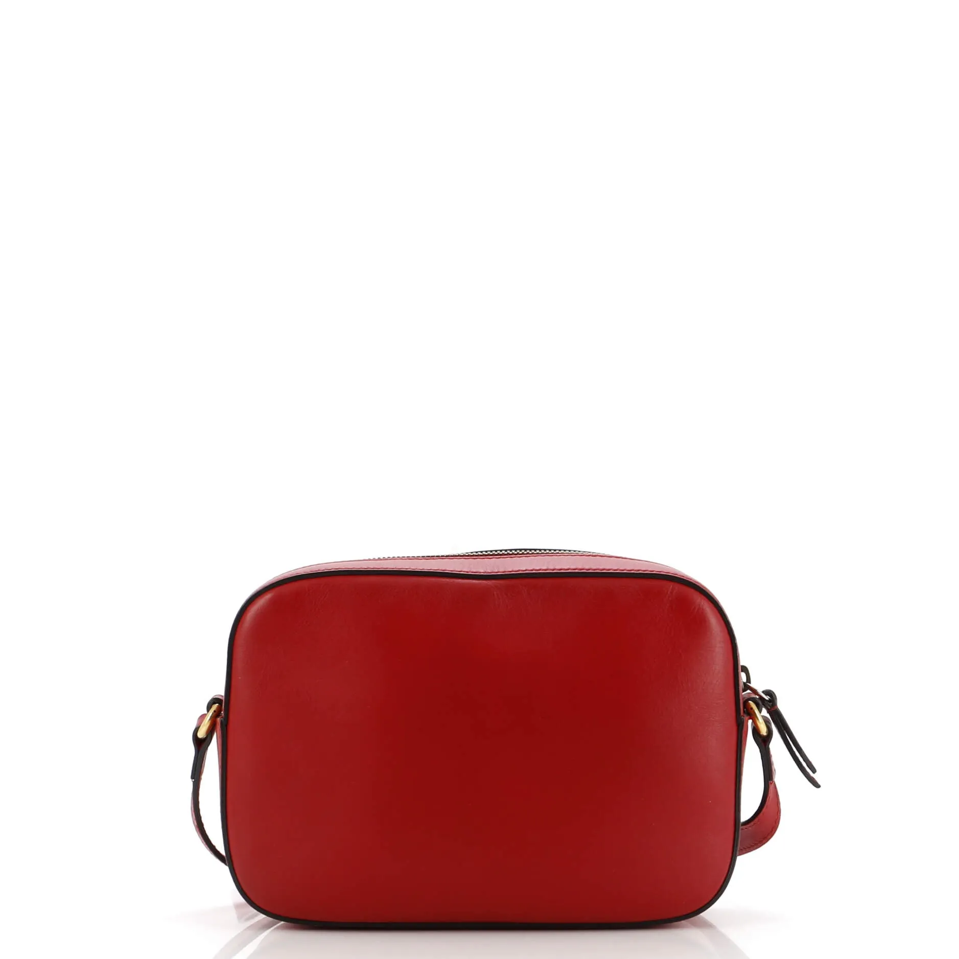 Gucci Bee Web Camera Bag Leather