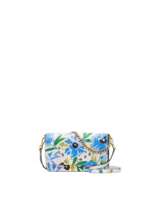 Kate Spade Madison Floral Willow Mini Crossbody Bag In Cream Multi KK939
