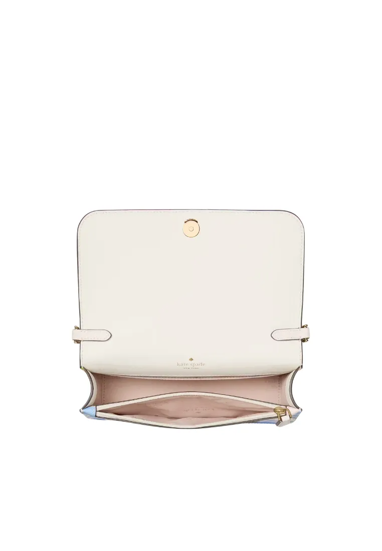 Kate Spade Madison Floral Willow Mini Crossbody Bag In Cream Multi KK939