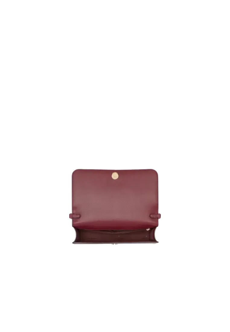 Kate Spade Madison Willow Medium Flap Crossbody Bag In Blackberry KC430