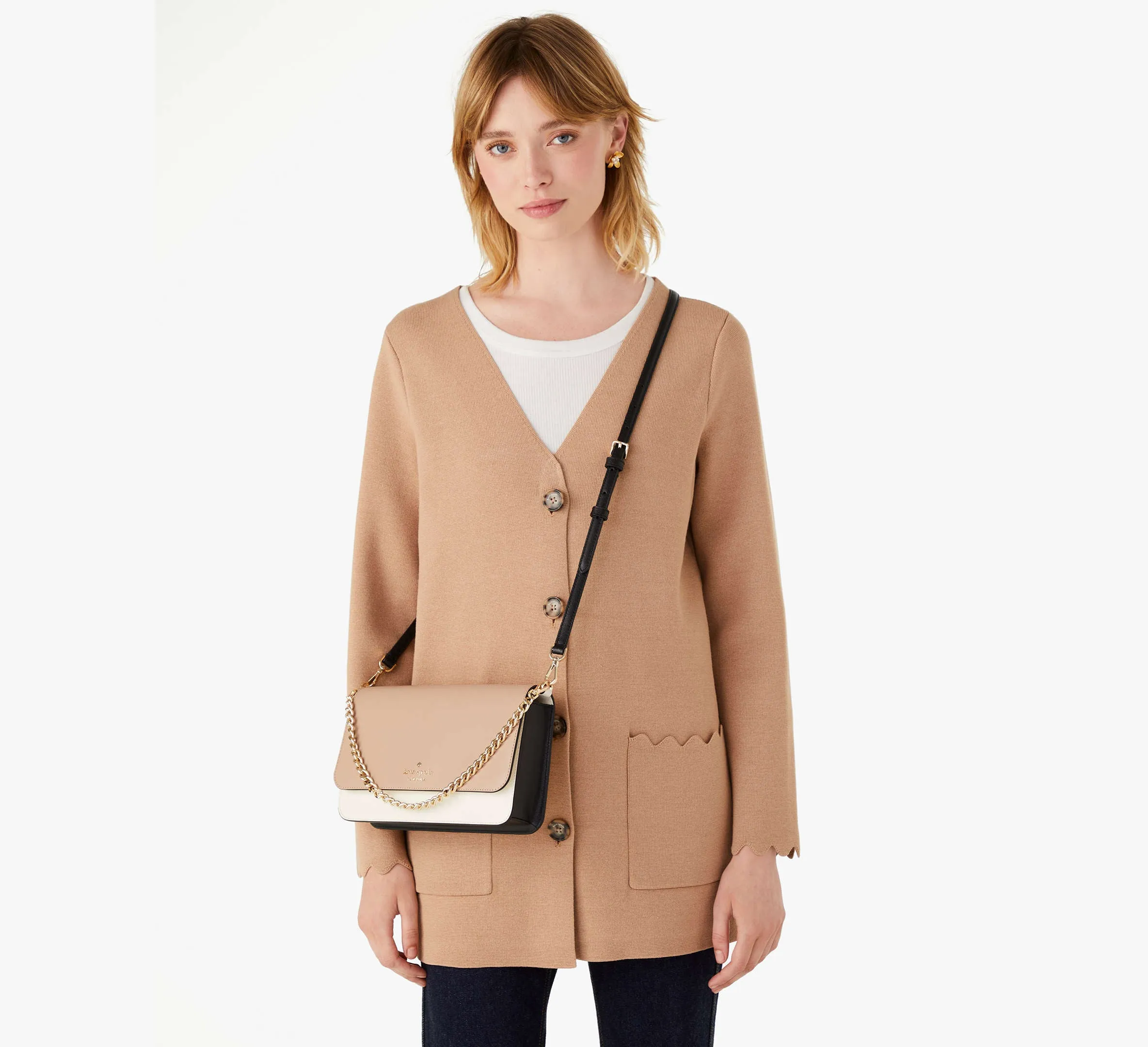 Madison Willow Medium Flap Convertible Crossbody Purse